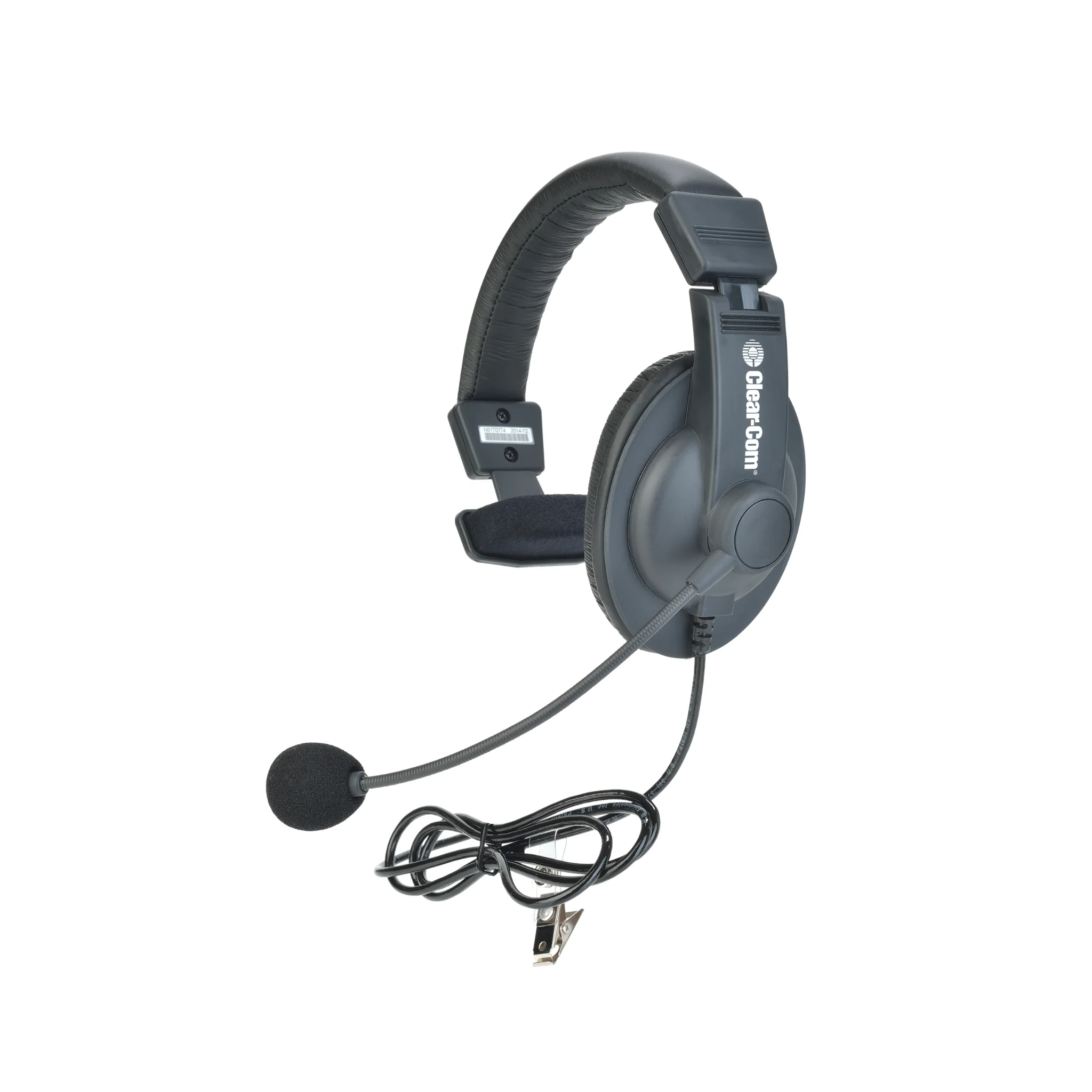Clear-Com HME CC-15-MD4 single muff lightweight noise-cancelling headset