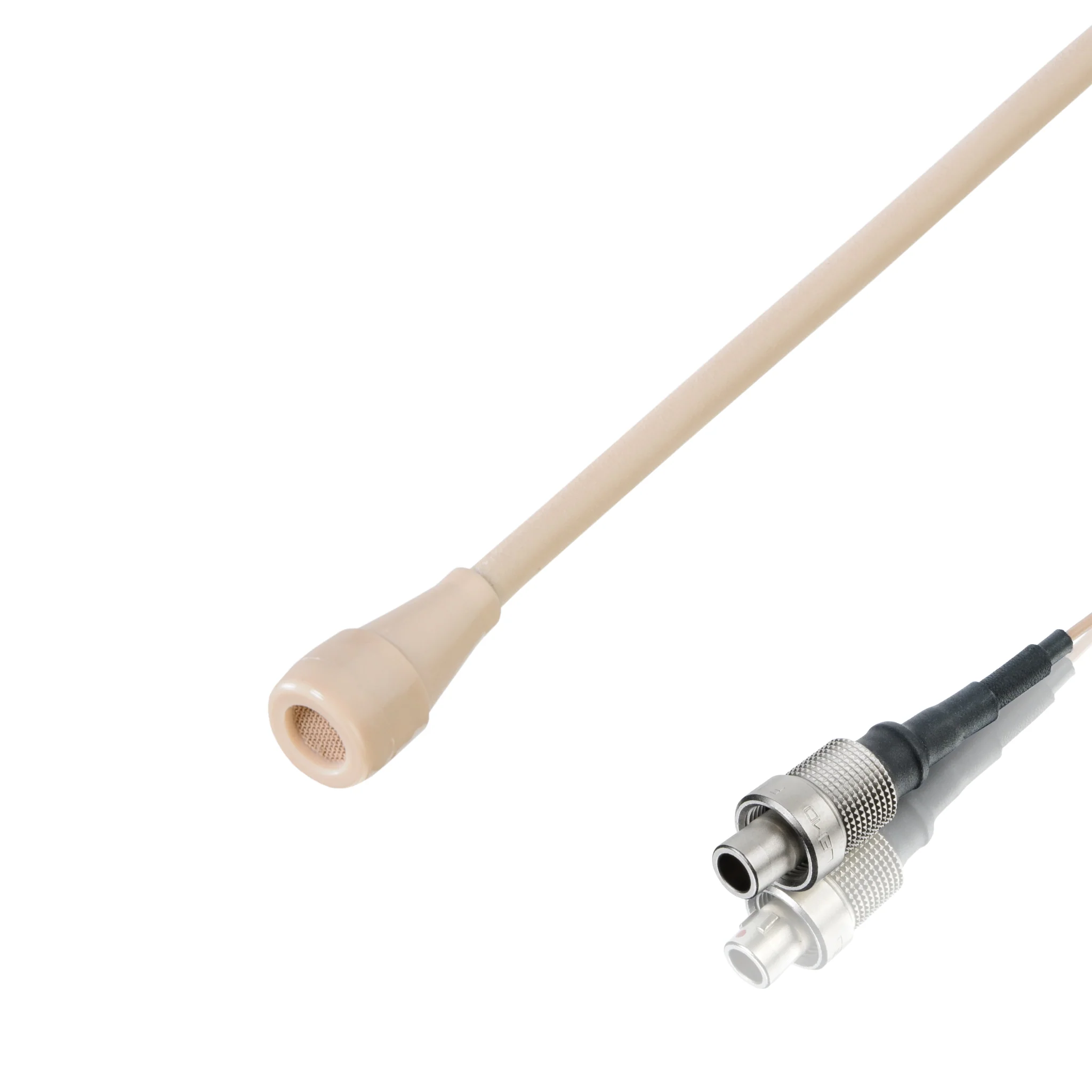 Countryman B3 (round) microphone wired for SK-50, light beige