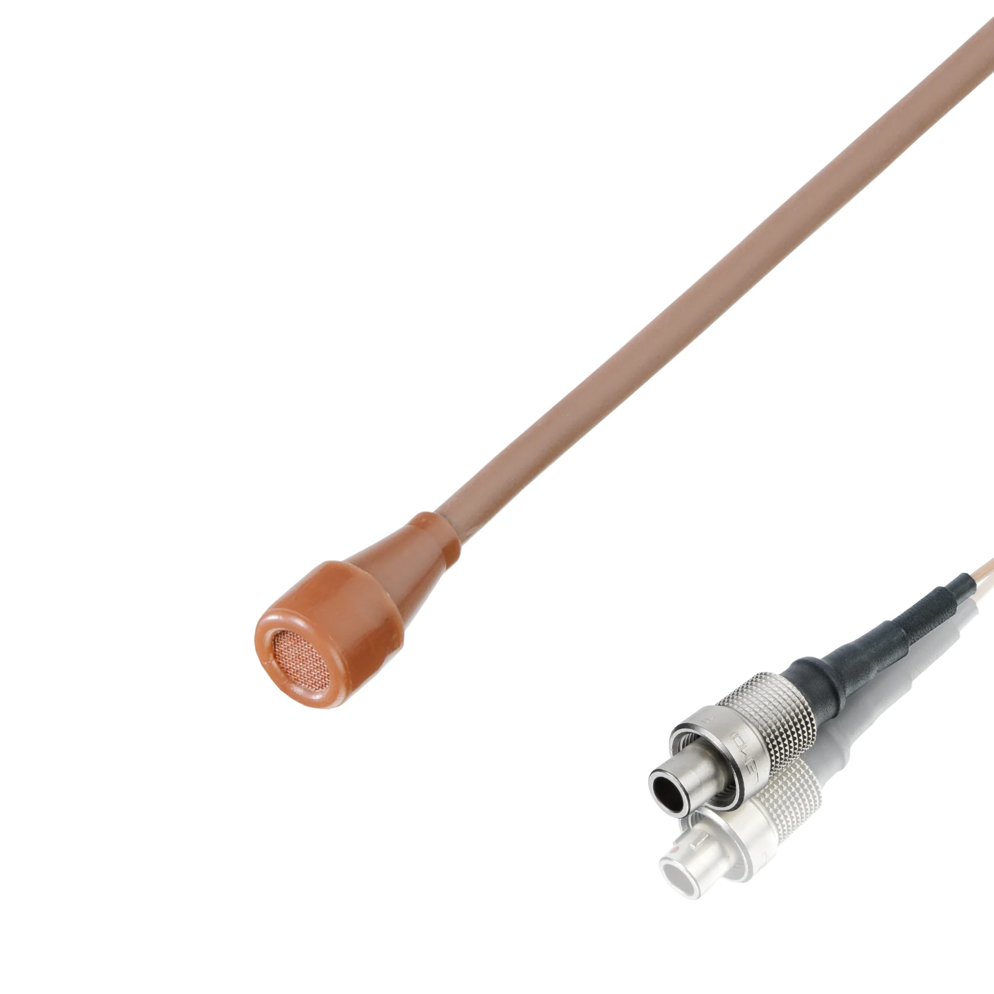 Countryman B3 (round) microphone wired for SK-50 series, cocoa, 10dB attenuation