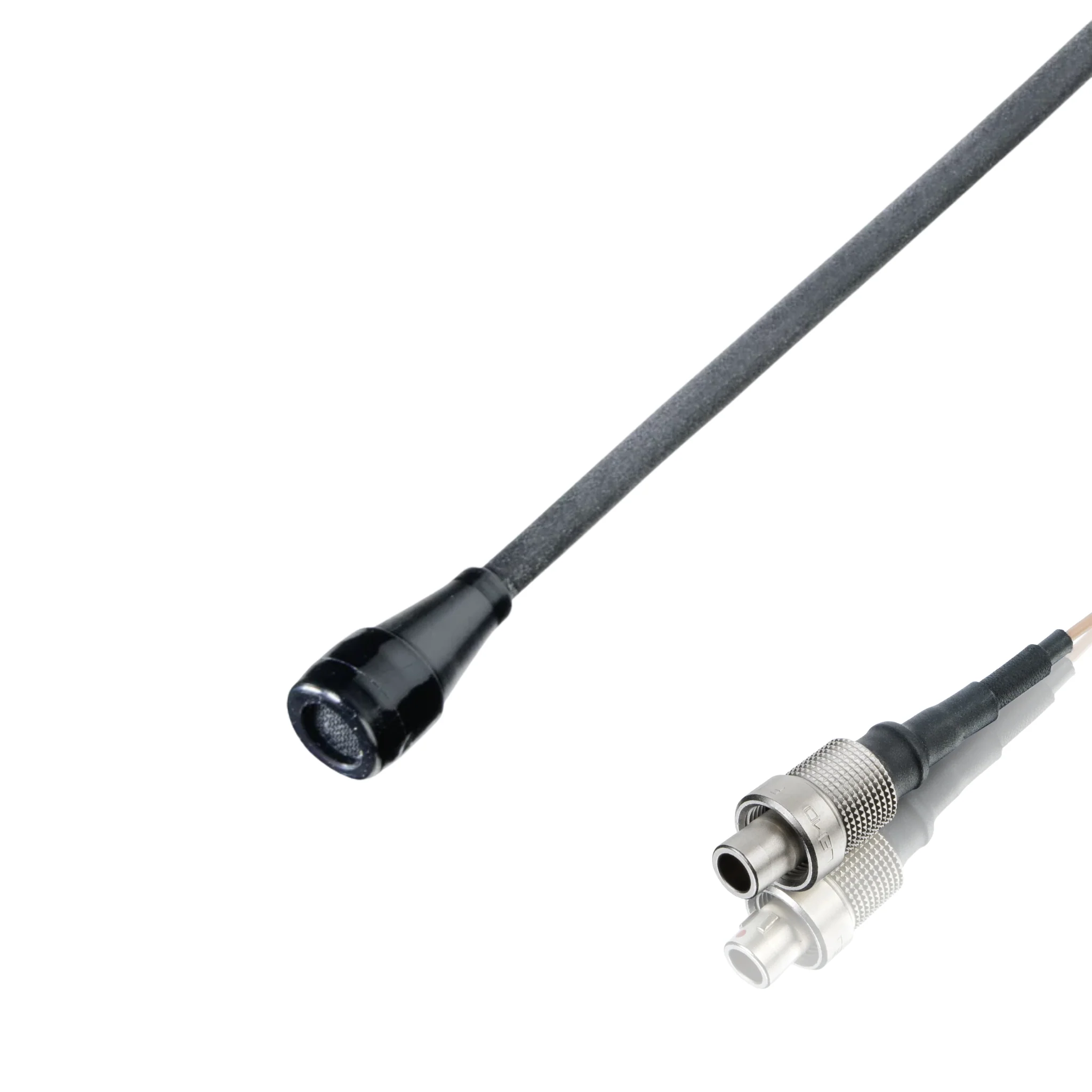 Countryman B3 (round) microphone wired for Zaxcom, black