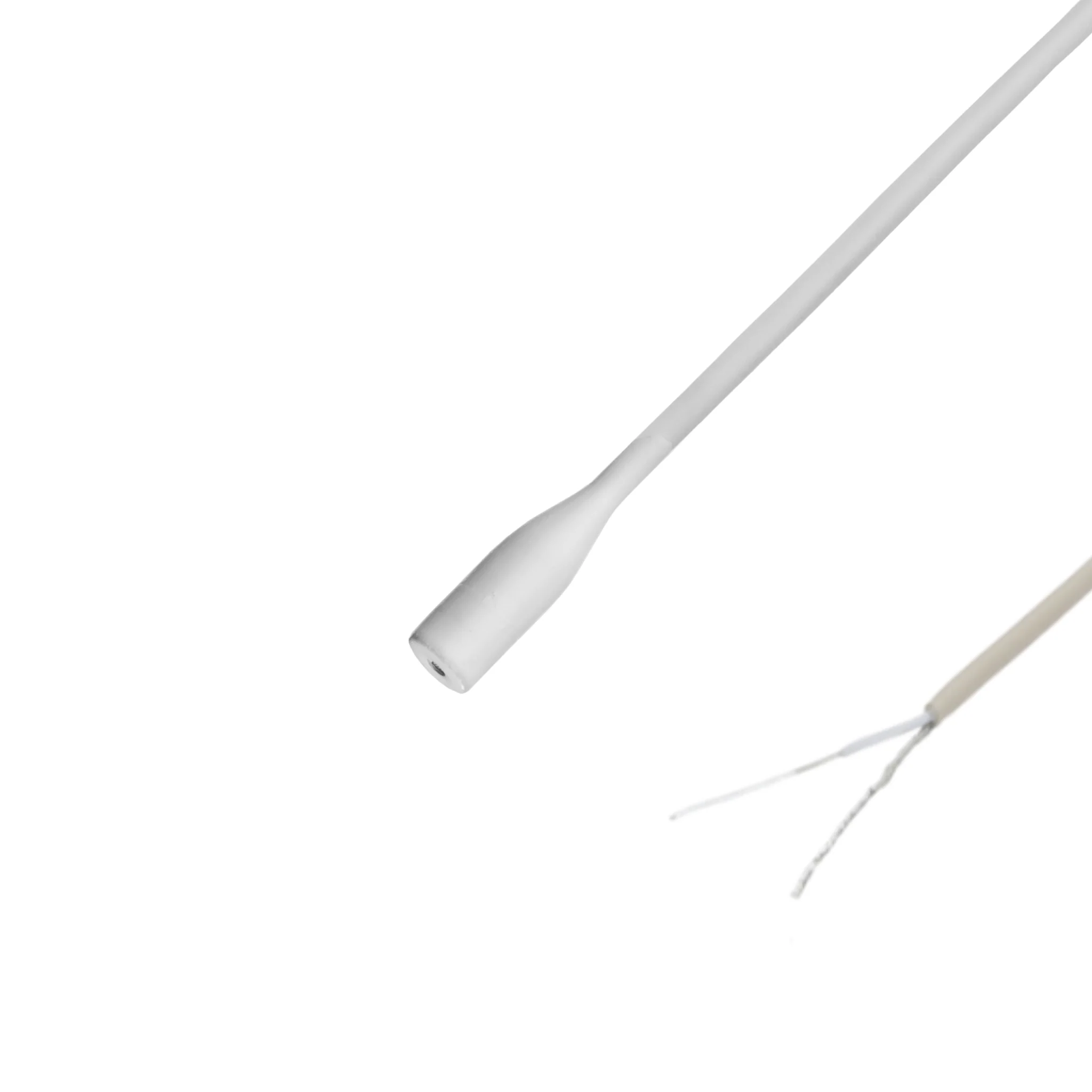 Countryman B6 (miniature round) microphone to pig tails, white, -20db attenuation