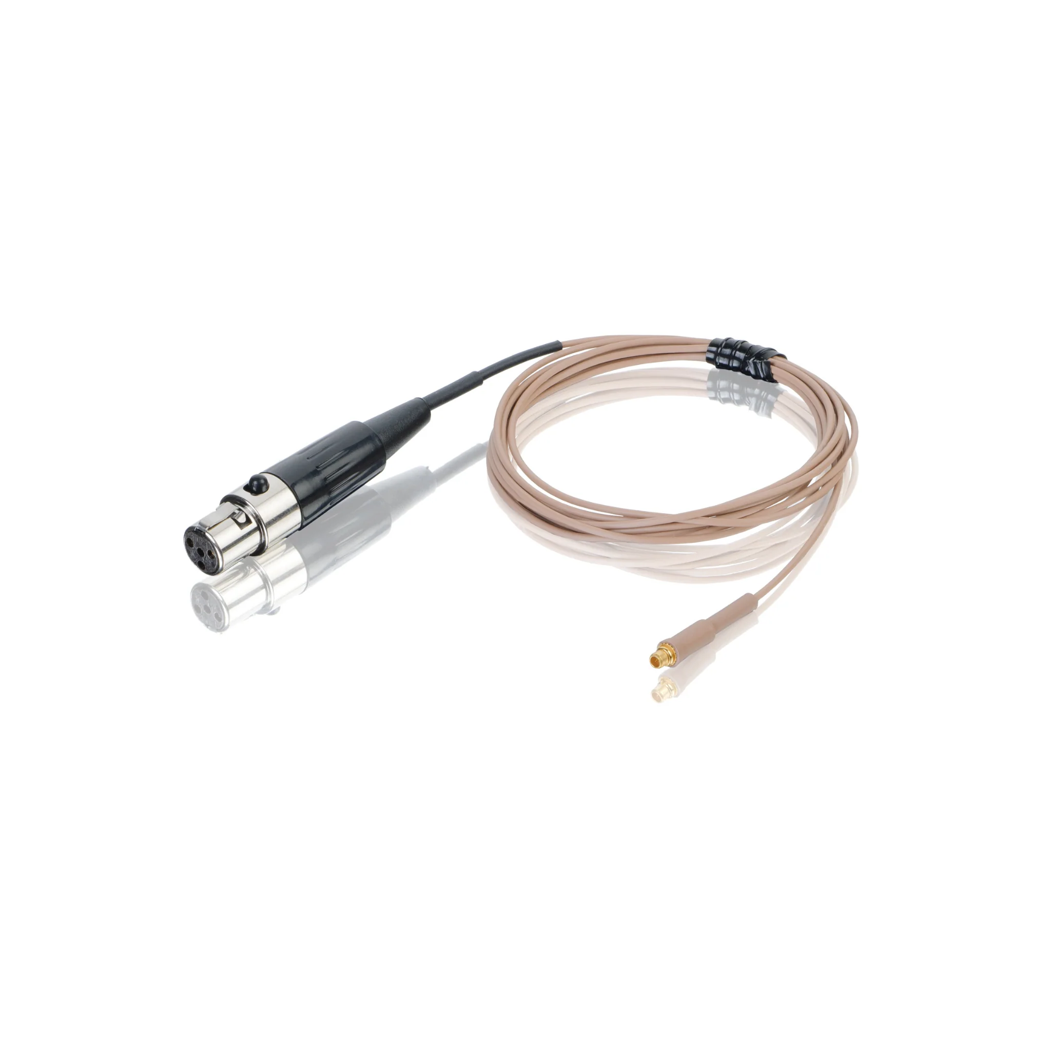 Countryman standard cable only; for E6 (round EarSet) microphone wired for Shure (Switchcraft TA4F),