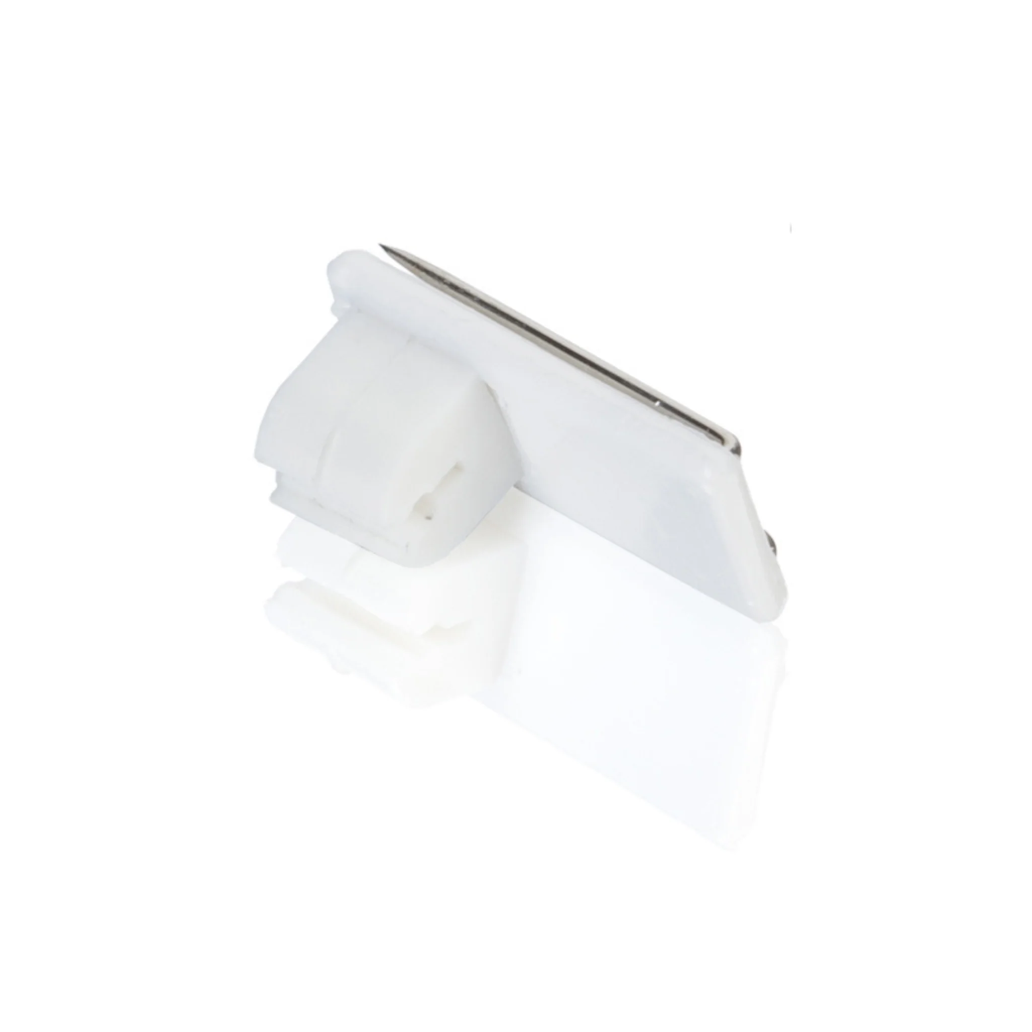 Countryman viper clip for B6 microphone, white