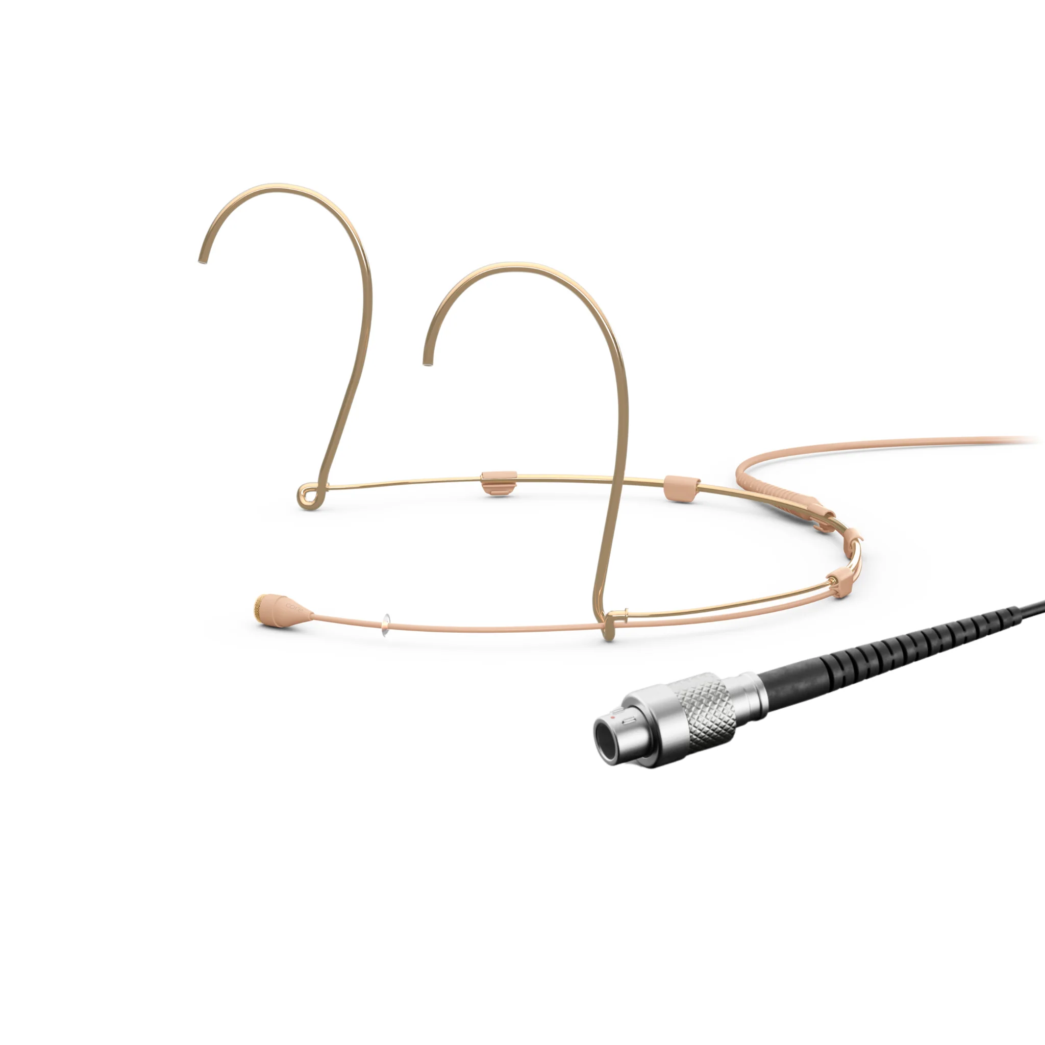 DPA 4066 CORE+ Omni Headset Mic, Beige, 3-pin LEMO