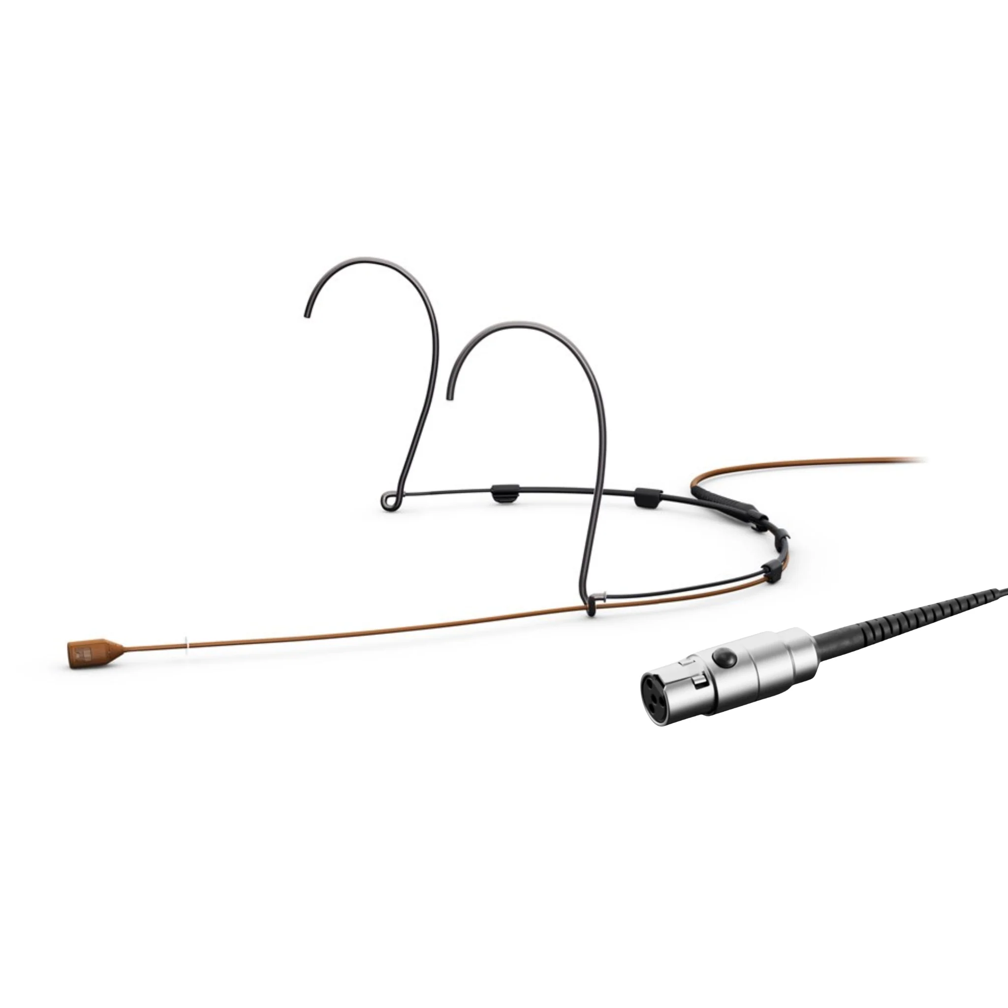 DPA 4088 CORE+ Directional Headset Mic, Brown, TA4F Mini-XLR. Small