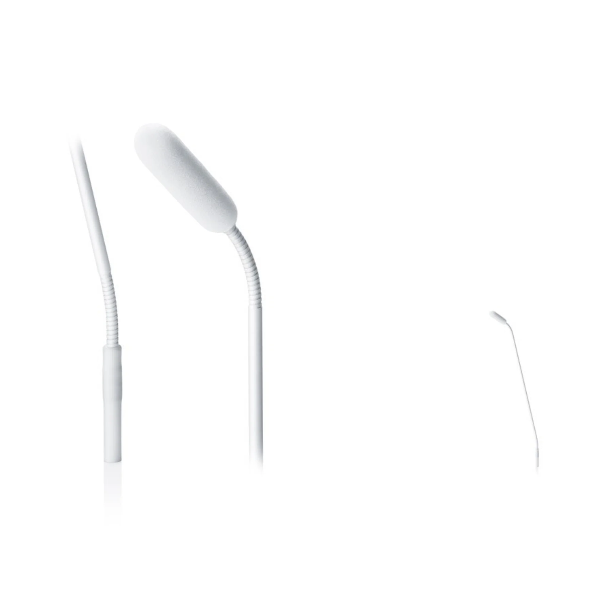 DPA 4098 CORE Supercardioid Mic, White, MicroDot, 43 cm (17 in) Boom, top and bottom Gooseneck
