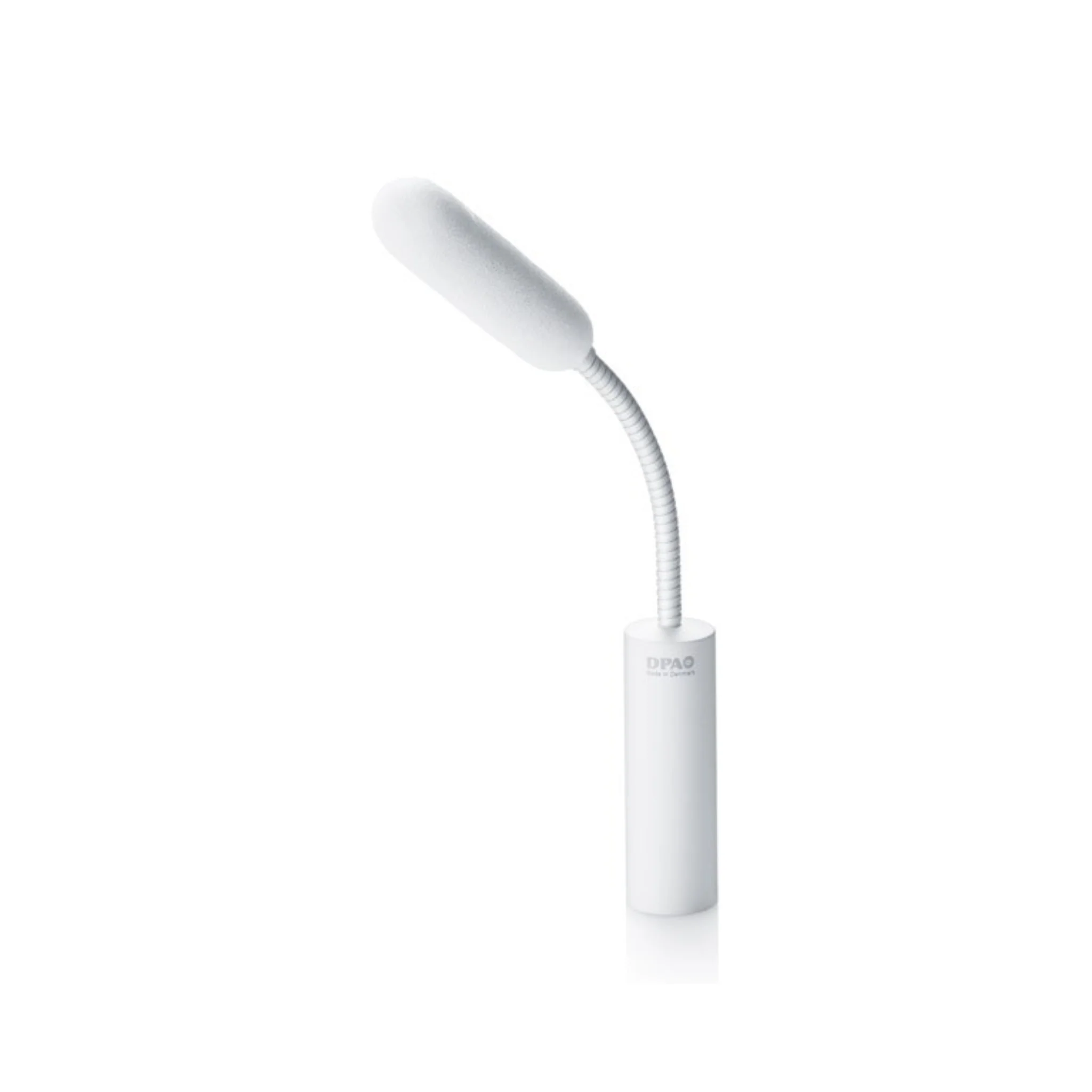DPA 4098 CORE Supercardioid Mic, White, XLR, 20 cm (8 in) Boom, full Gooseneck