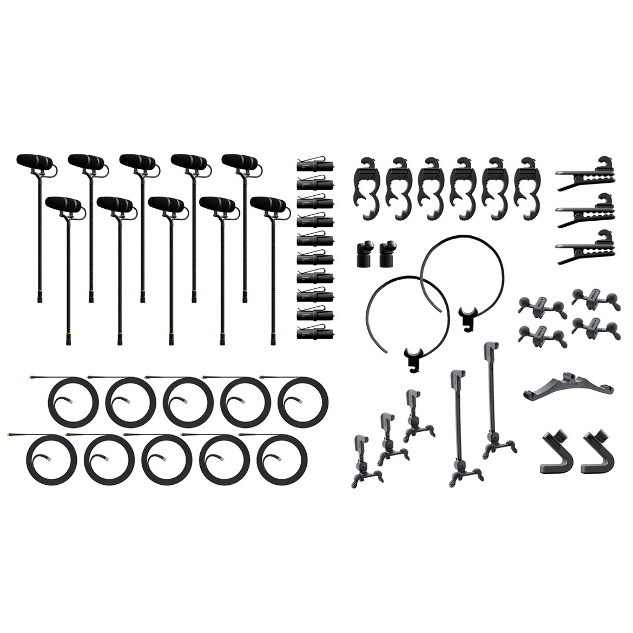 DPA 4099 CORE Rock Touring Kit, 10 Mics and accessories, Extreme SPL, Cardboard Box