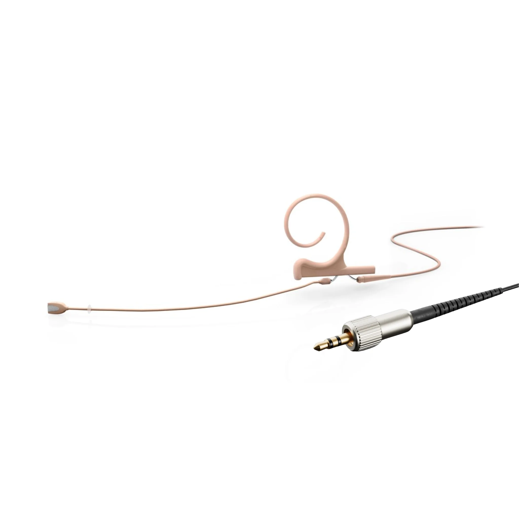DPA 4166 CORE+ Omni Flex Earset Mic, 110 mm Boom, Beige, Mini-Jack