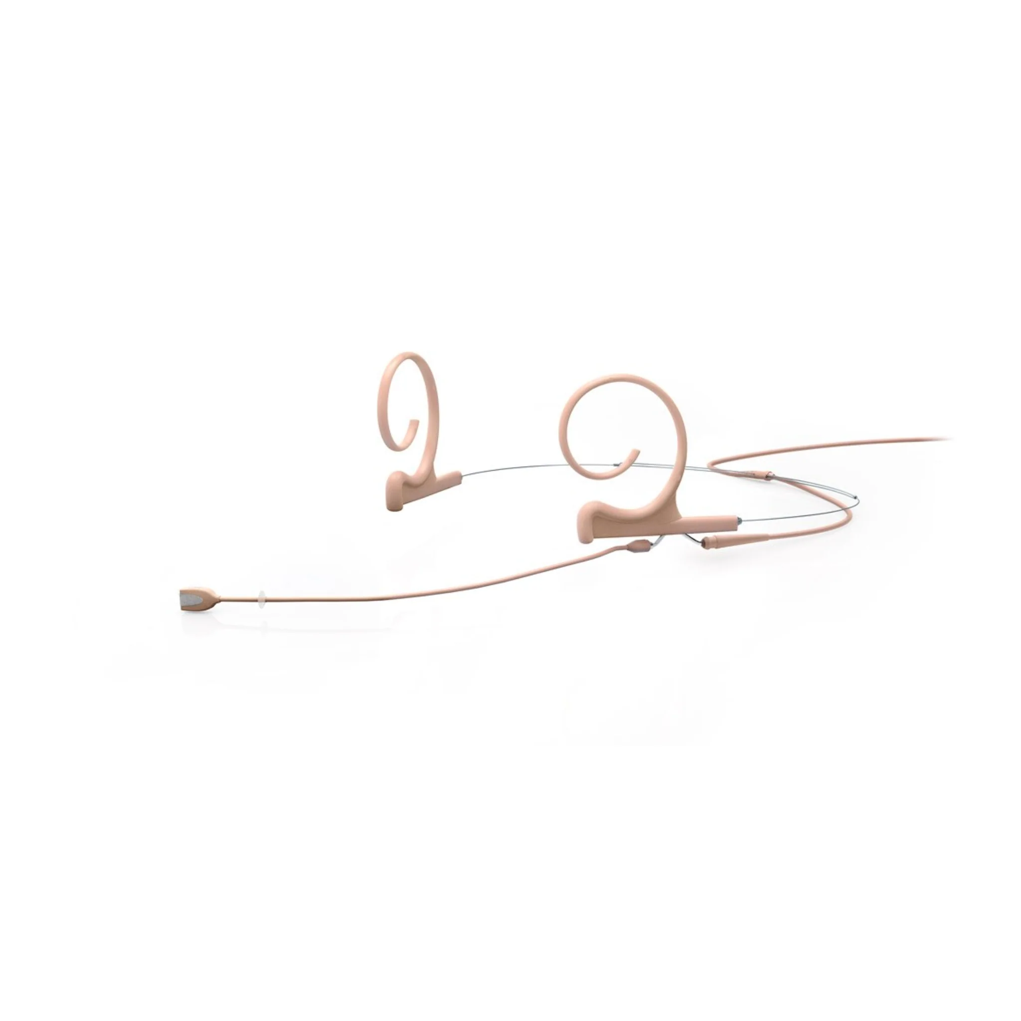DPA 4166 CORE+ Omni Flex Headset Mic, 90 mm Boom, Beige, MicroLock