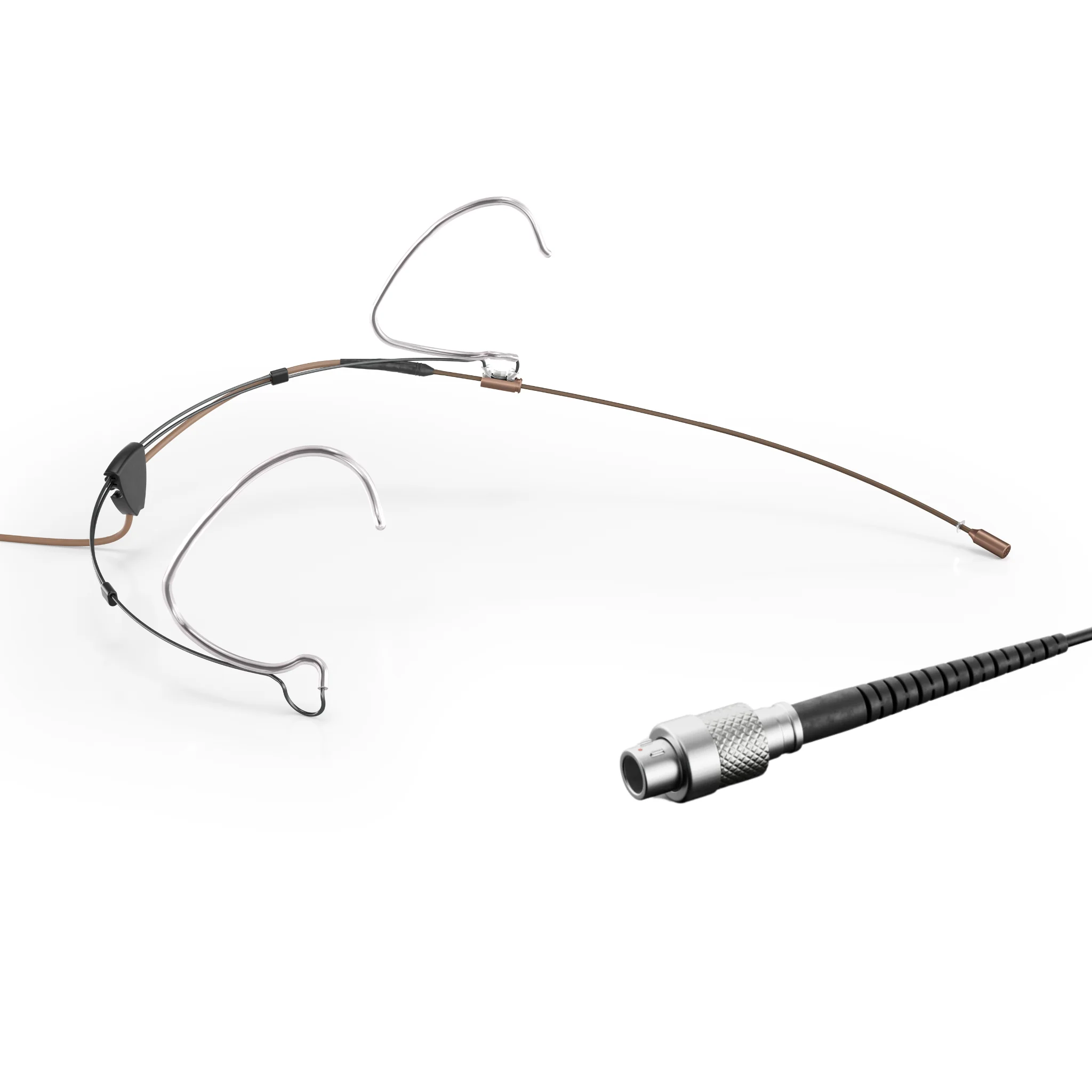 DPA 6066 CORE Omni Headset Mic, Brown, 3 pin LEMO