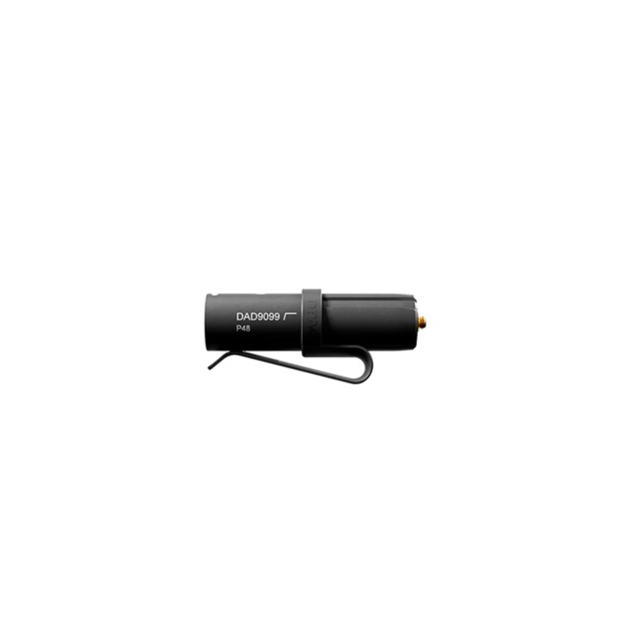 DPA Adapter: MicroLock to XLR with Belt Clip & Low Cut