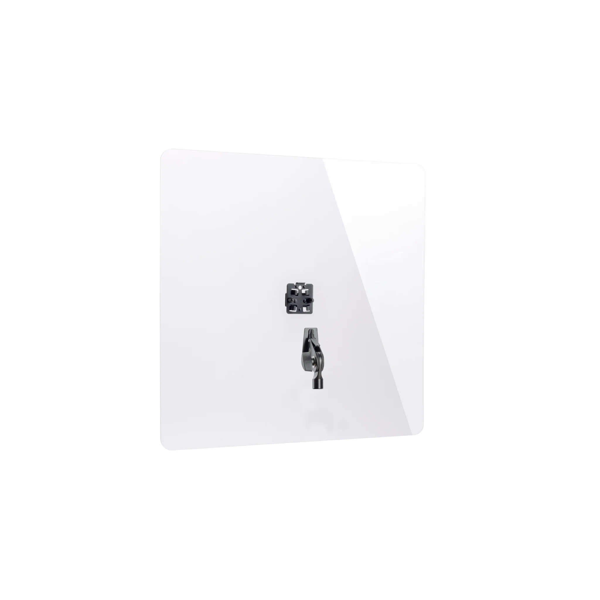 K&M 11907 Protective shield with threaded connection, black