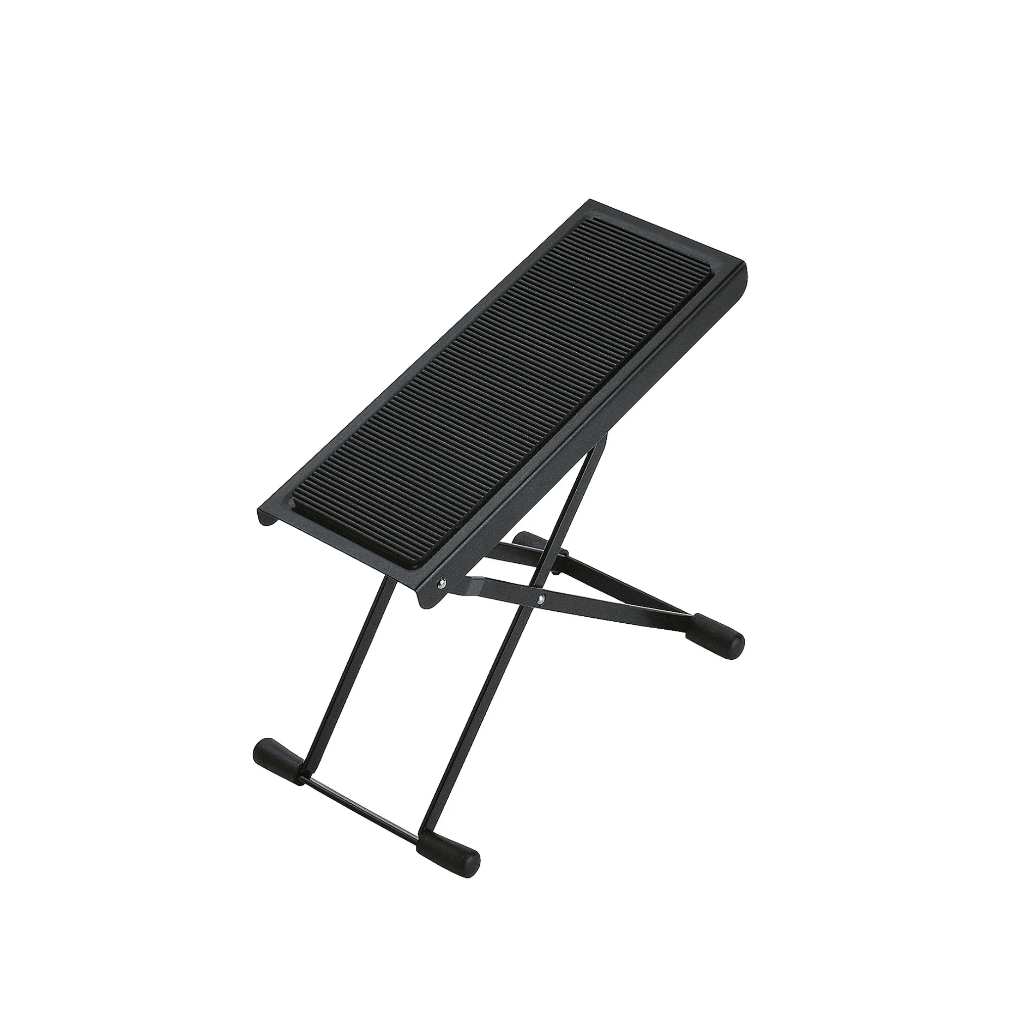 K&M 14670 footrest for guitar players, black