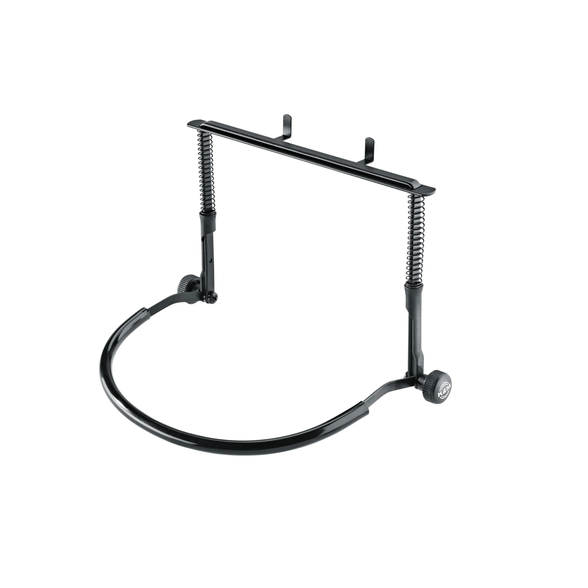K&M 16415 harmonica holder, black