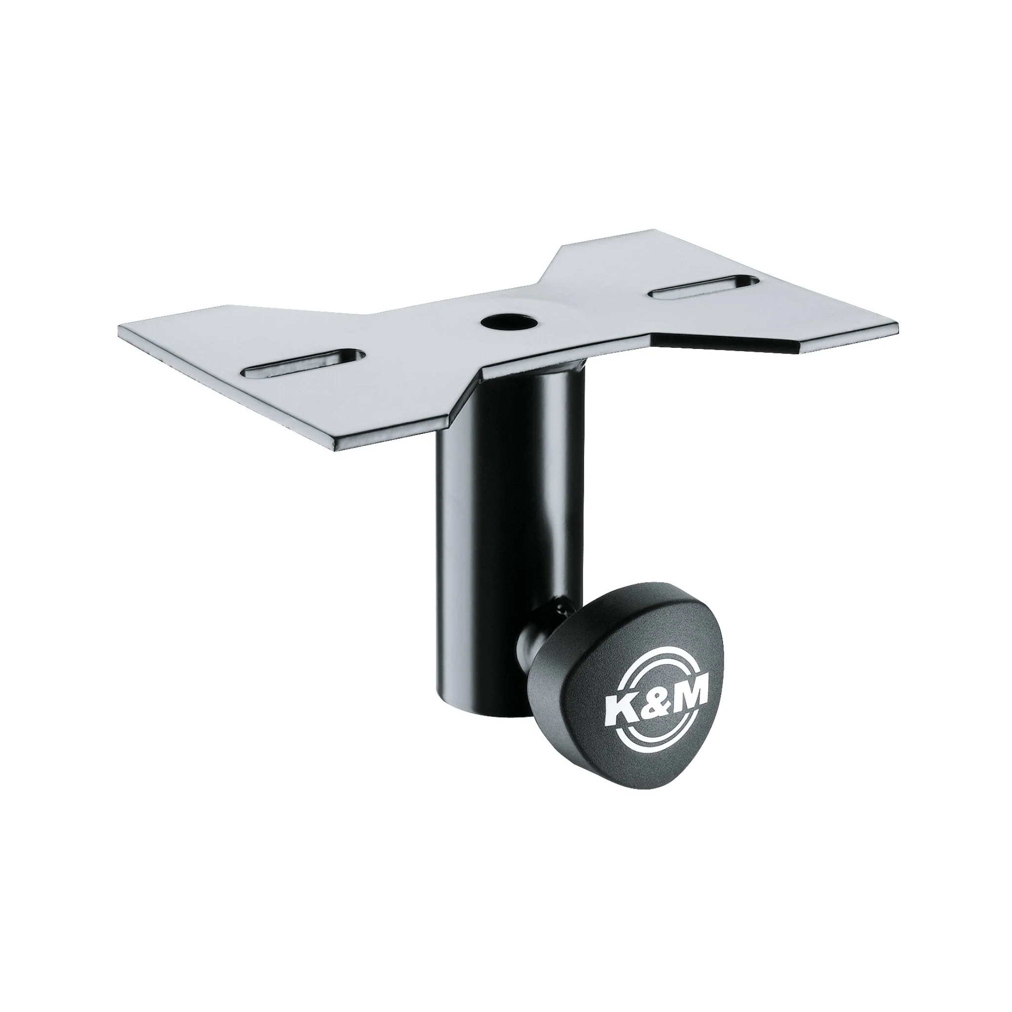 K&M 195/8 mounting adapter, black - Image 2