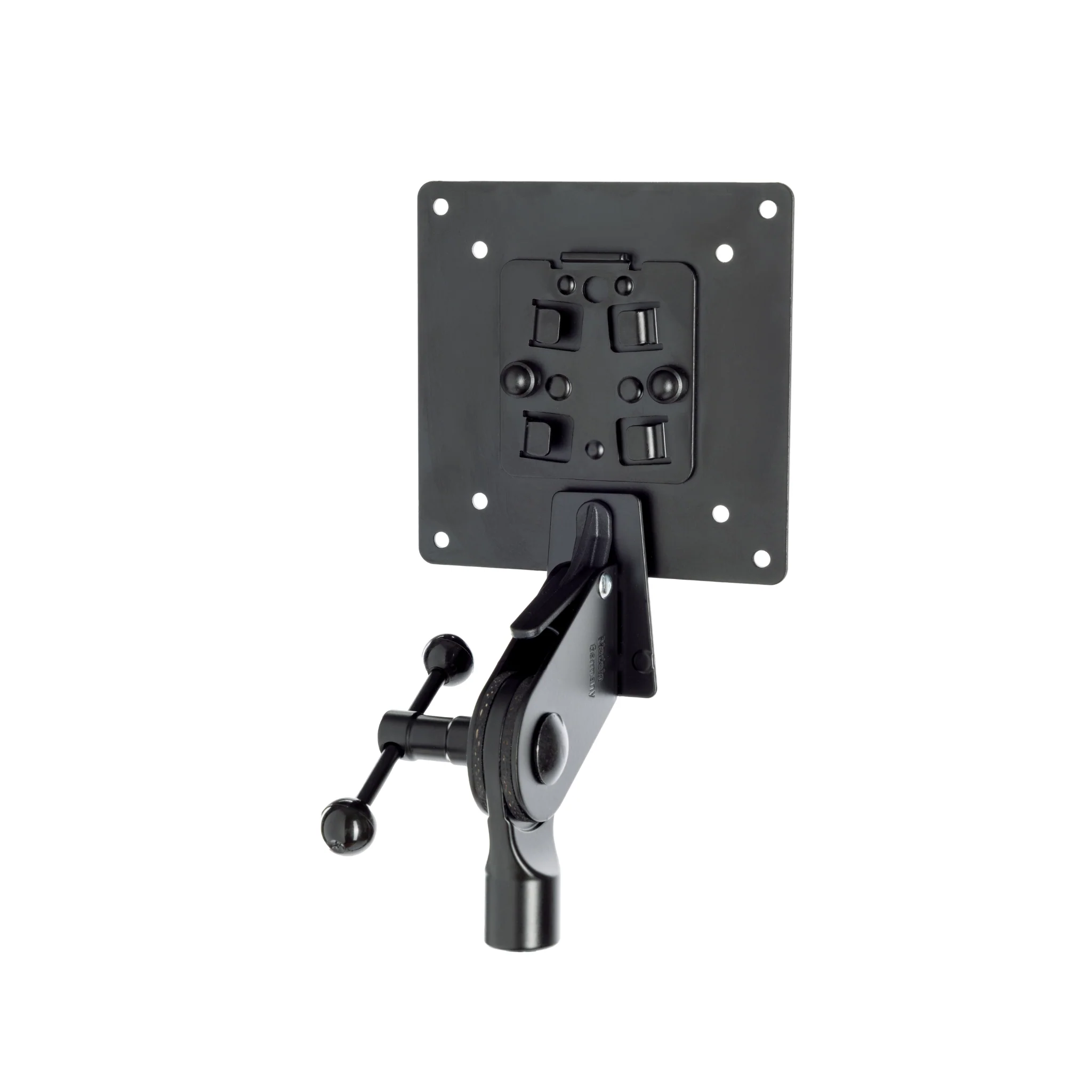 K&M 19685 15 inch monitor plate adaptor, black - Image 2