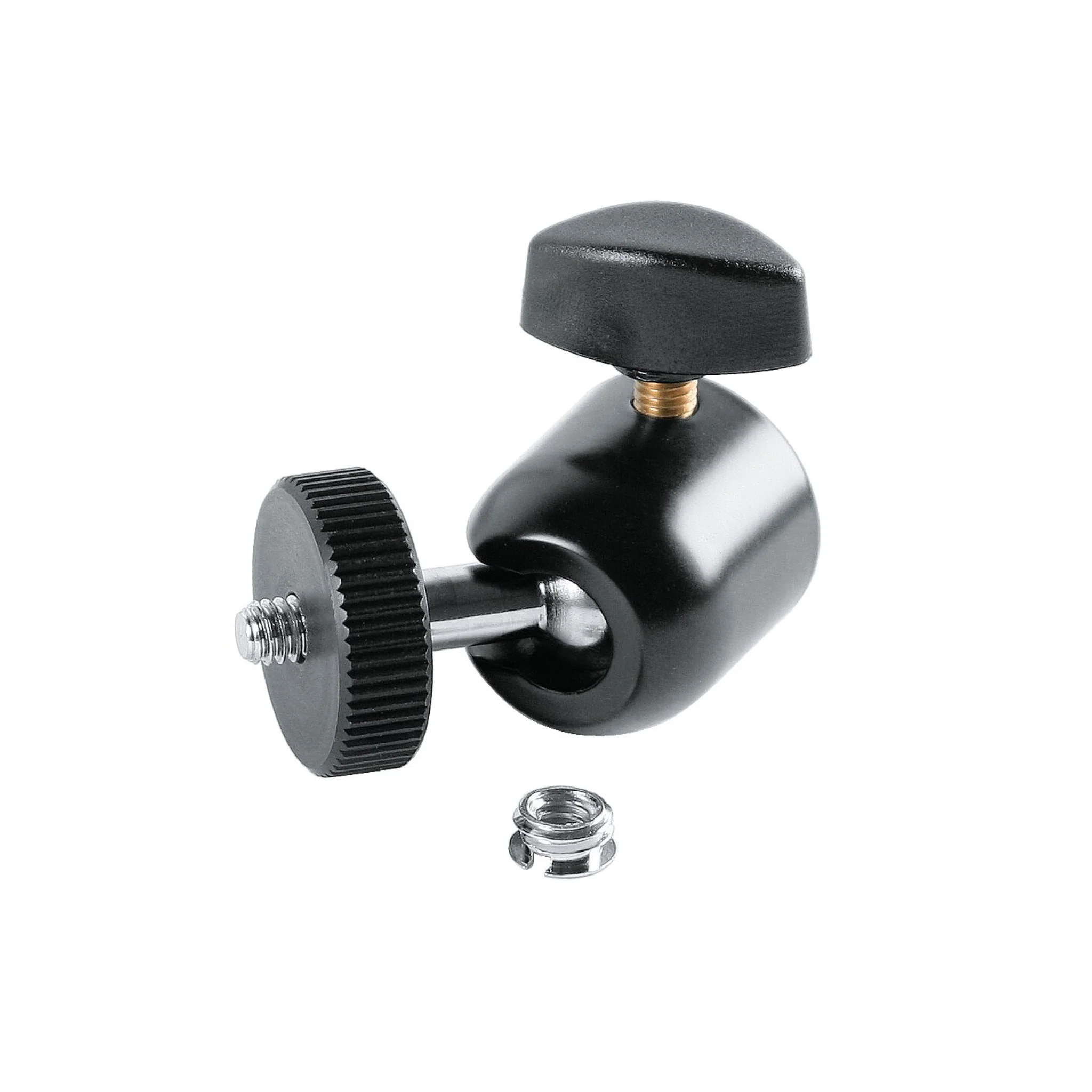 K&M 19695 ball joint 1/4 inch, black - Image 2