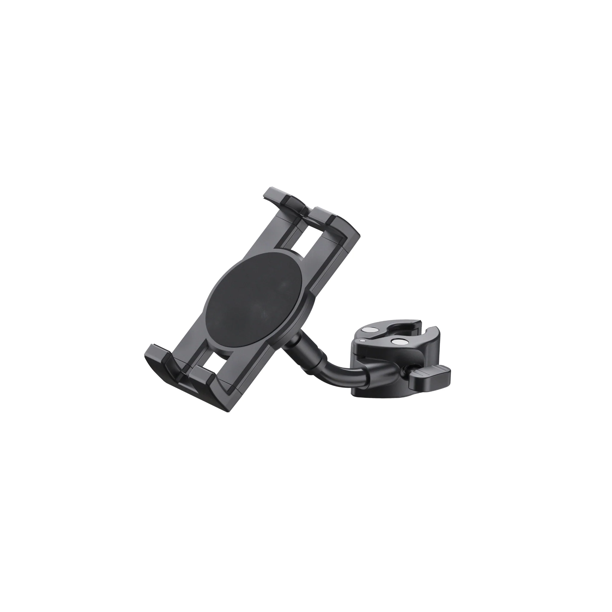 K&M 19764 Smartphone/Tablet PC holder, black