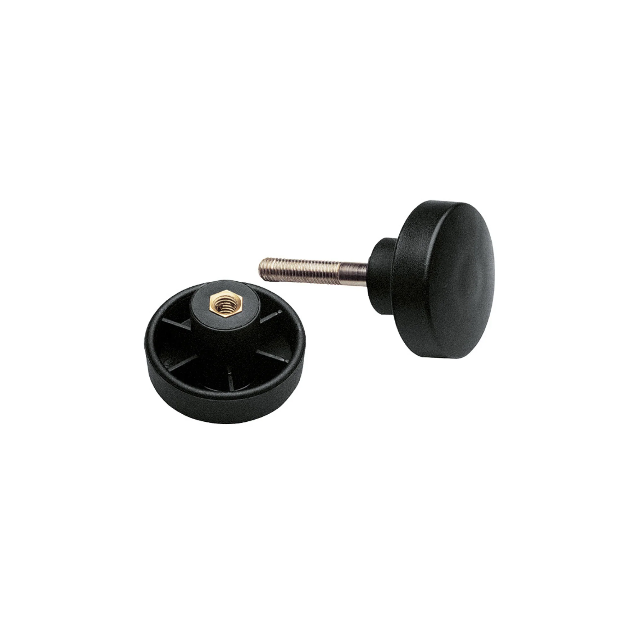 K&M 21394 screw set, black