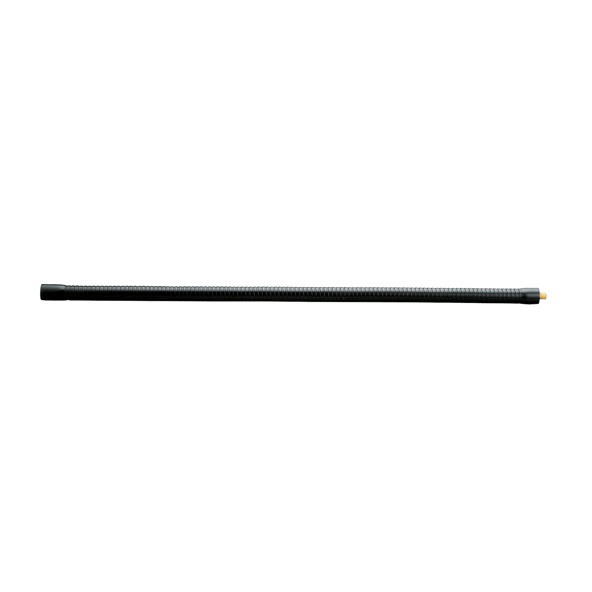 K&M 228 gooseneck, 3/8" female and male thread,18.5mm diameter, 600mm, black