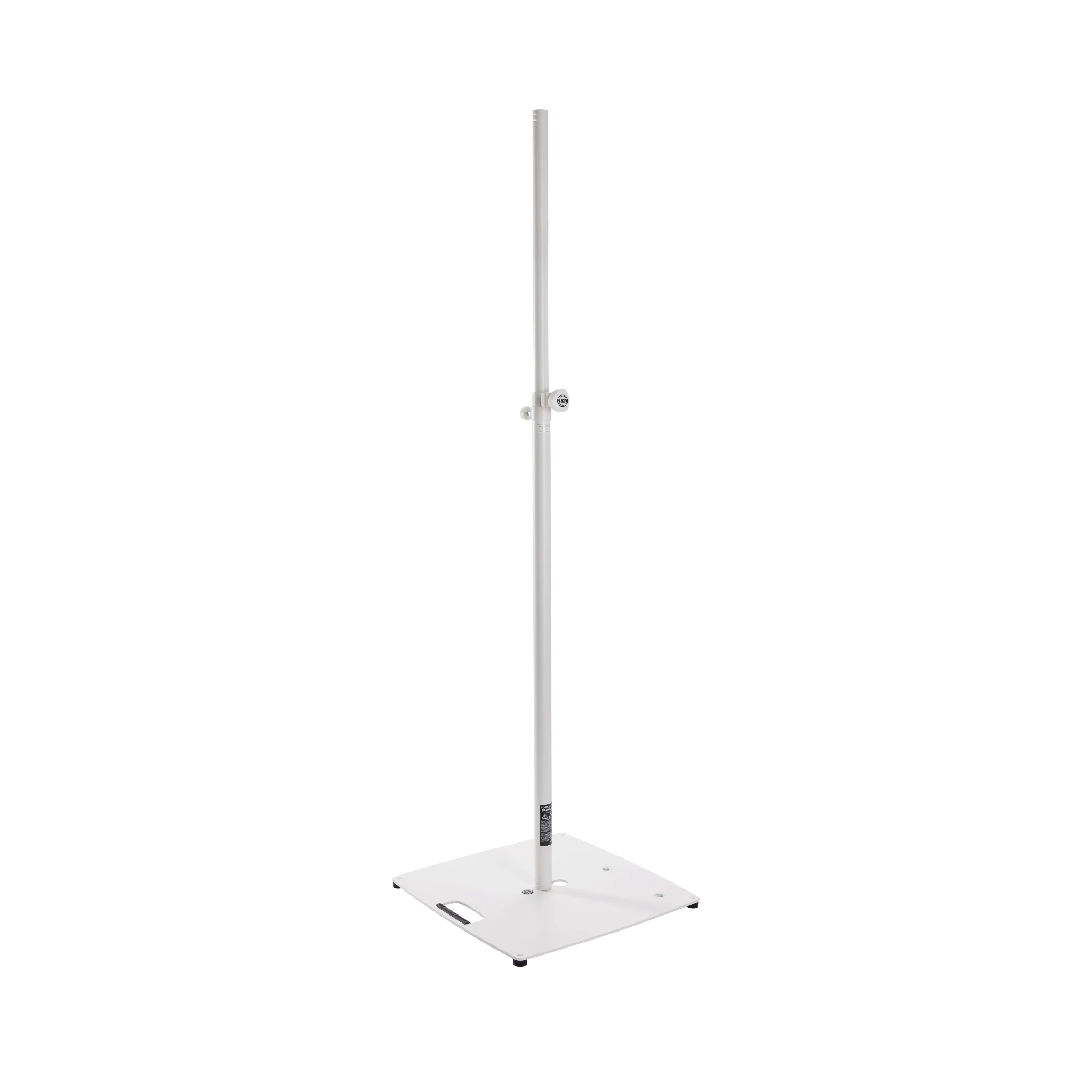 K&M 24654 Lighting/Speaker stand »Pro«, pure white