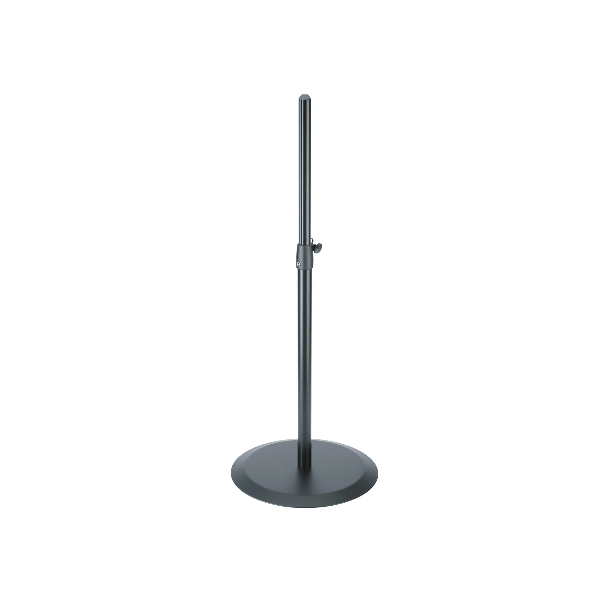 K&M 26750 speaker stand with round base, black - Image 2