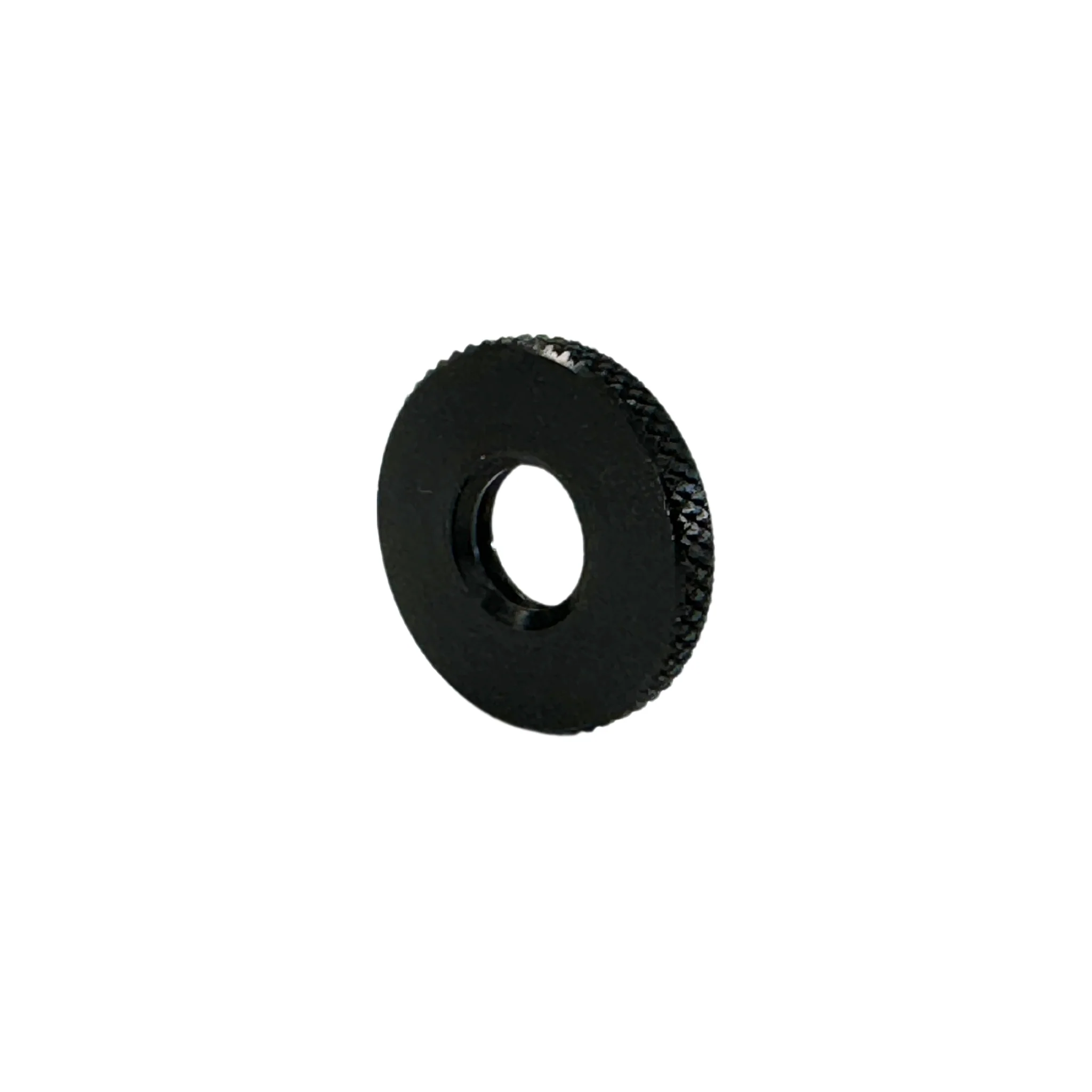 K&M aluminium threaded washer, black (3/8" for mic stand/boom arm) - Image 2