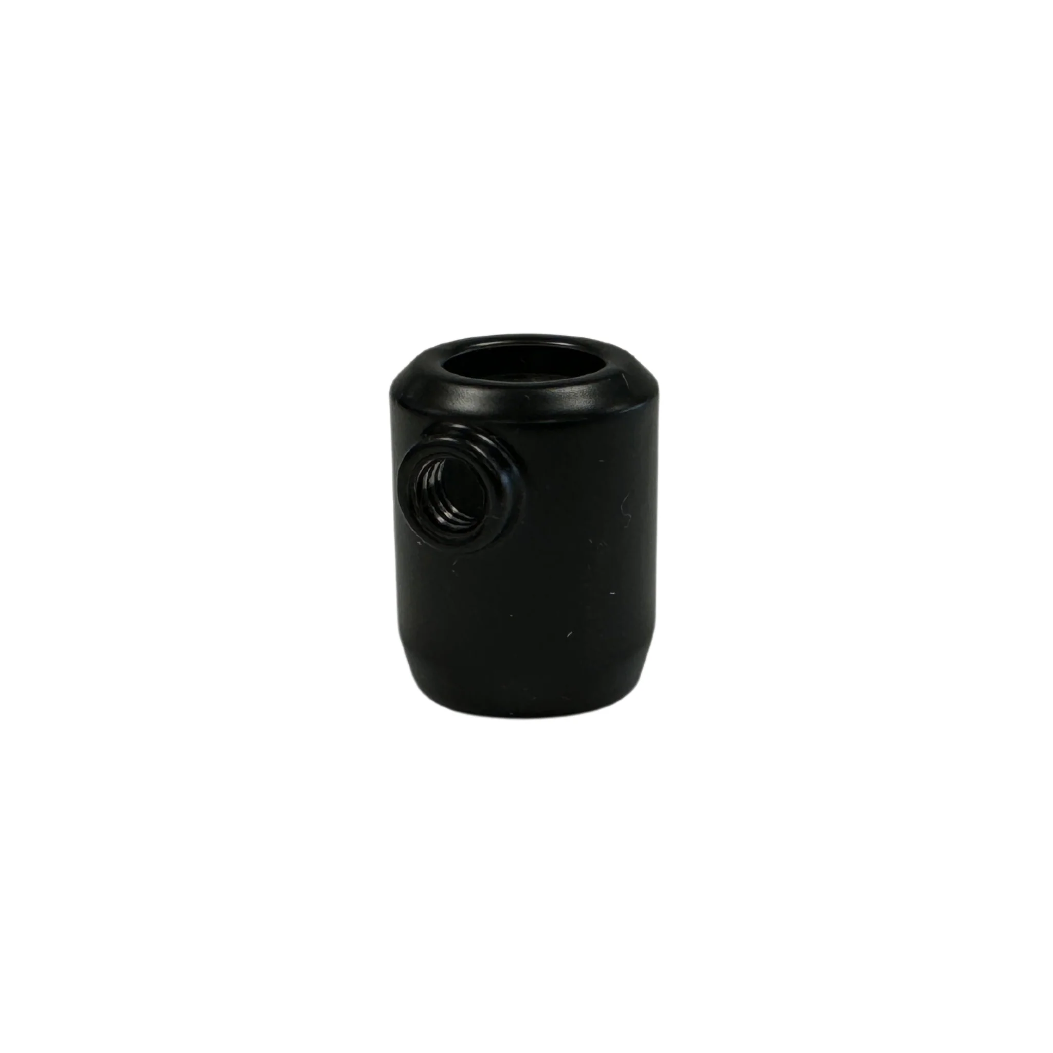 K&M zinc cap with M6 thread, for 21110 boom arm, black - Image 2