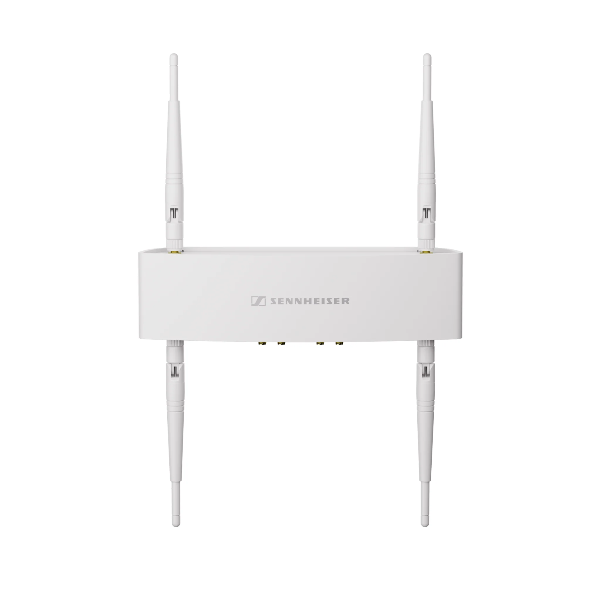 Sennheiser AWM 4 Antenna wall mount, metal housing, white, including 4 rod antennas