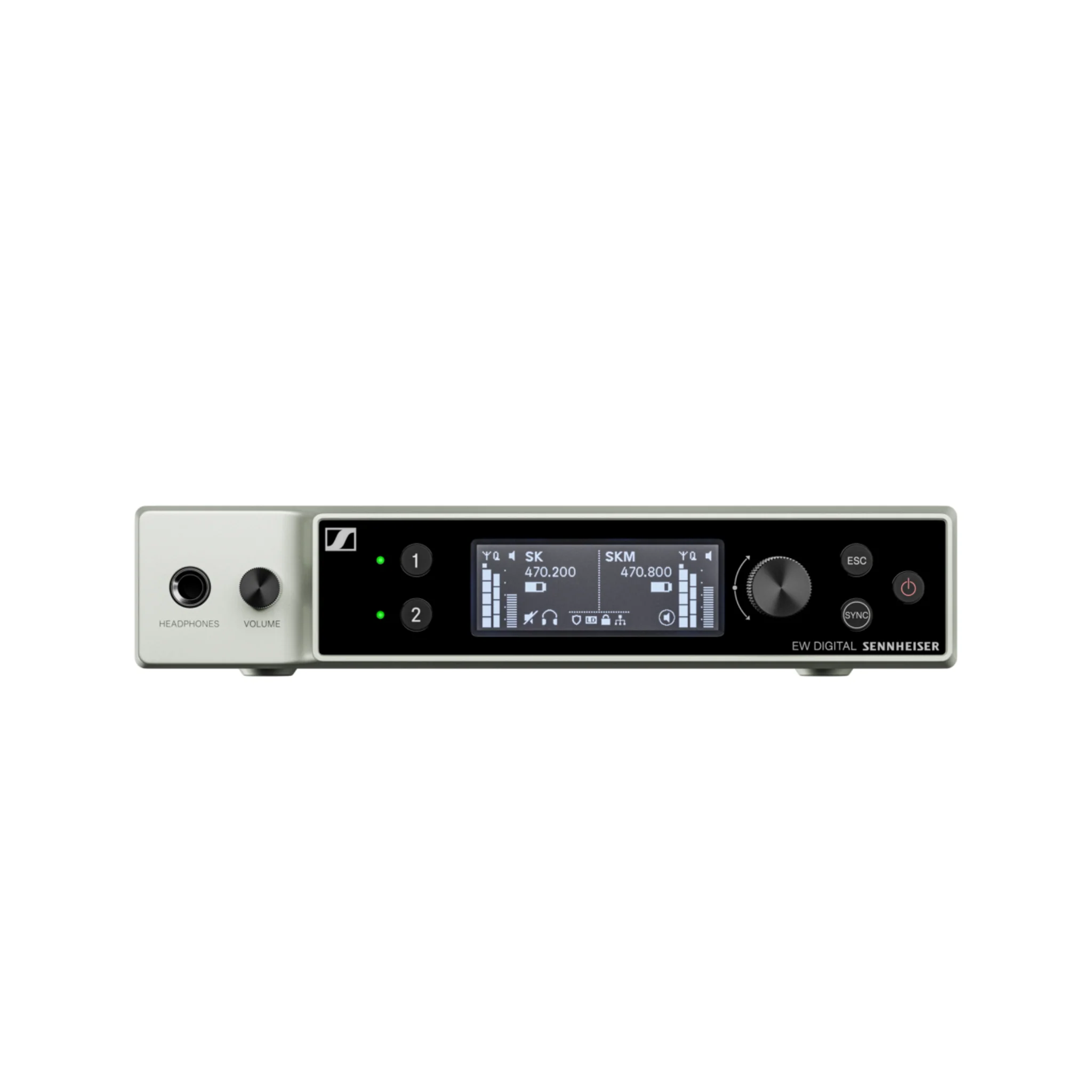 Sennheiser EW-DX EM 2 (R1-9) 2 channel half-rack (9,5“) non-Dante® receiver