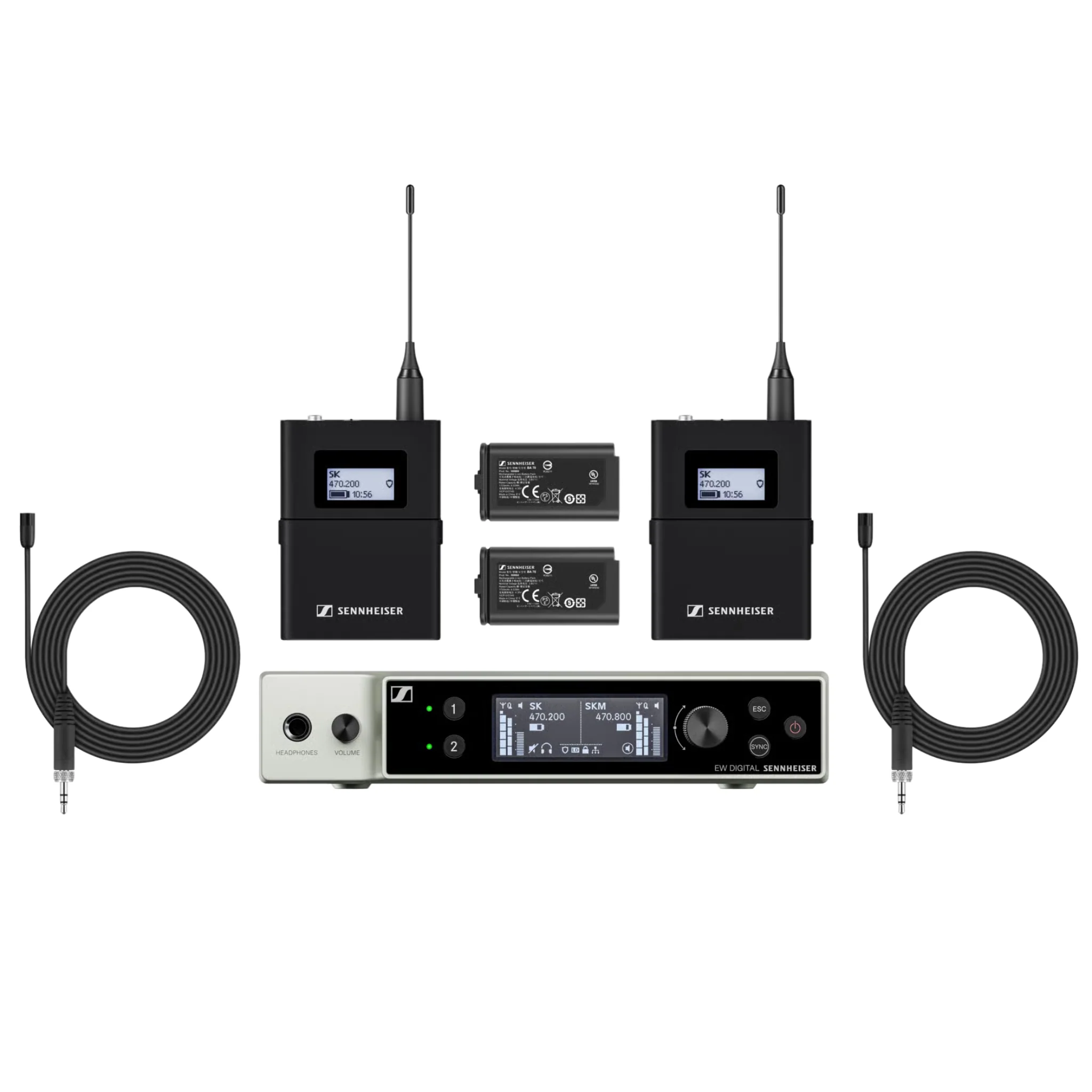 Sennheiser EW-DX MKE 2 SET (U1/5) Digital wireless lavalier set