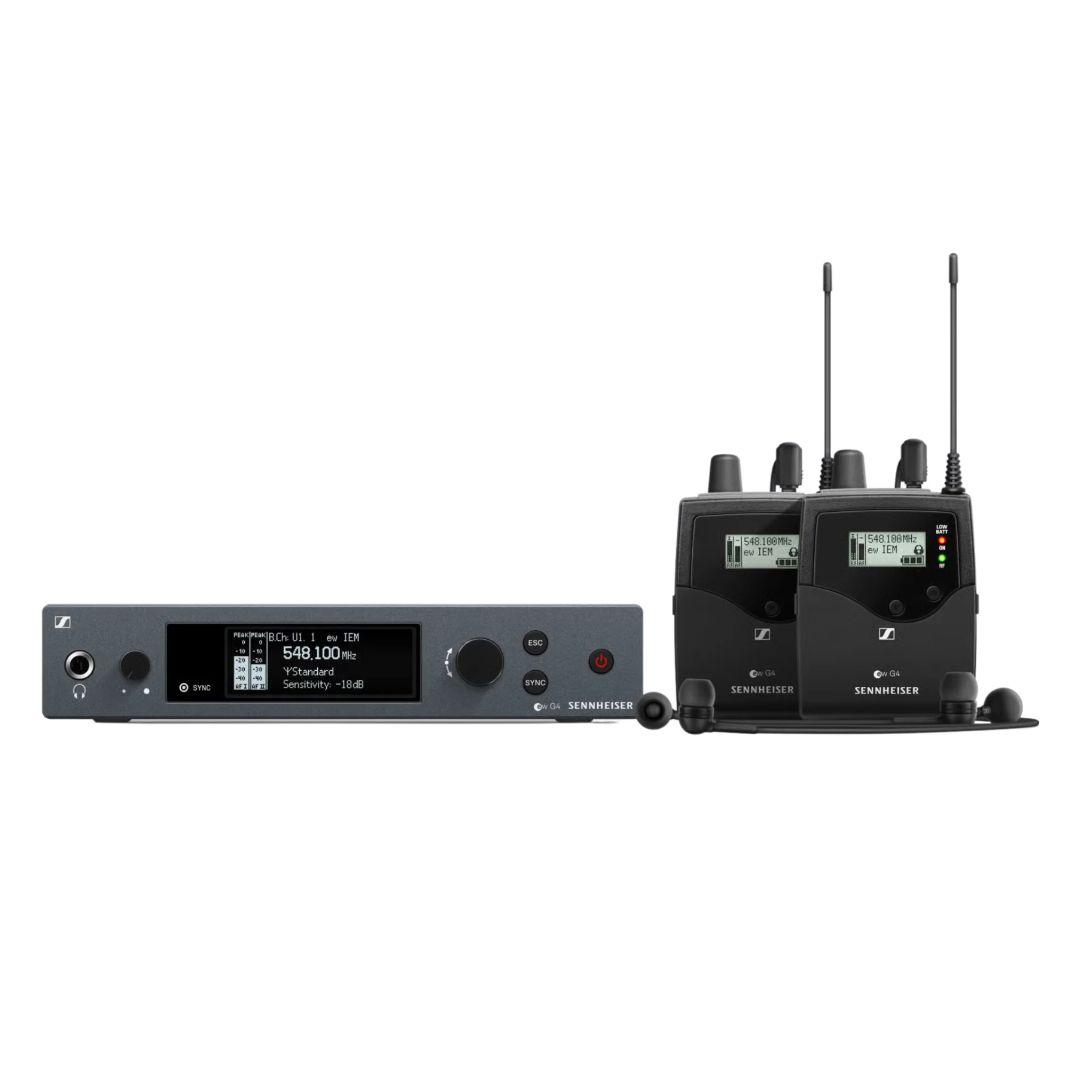 Sennheiser EW IEM G4-TWIN-A1 Wireless stereo monitoring twin set