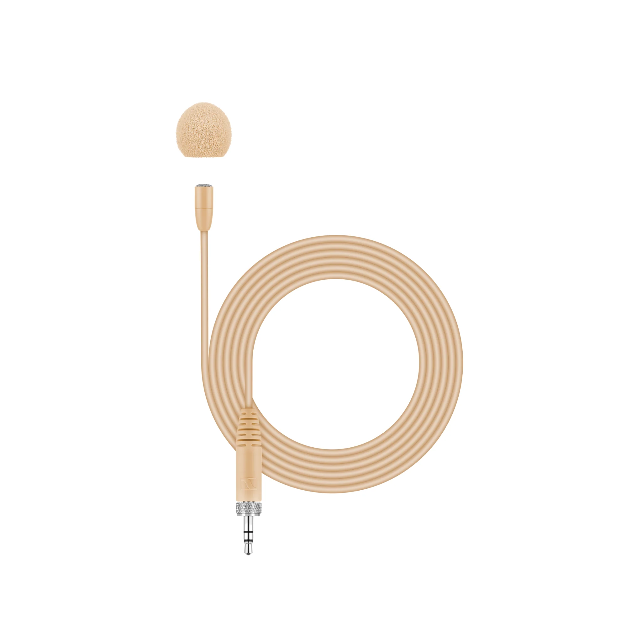 Sennheiser MKE ESSENTIAL OMNI-BEIGE Lavalier microphone (omnidirectional, pre-polarized condenser)