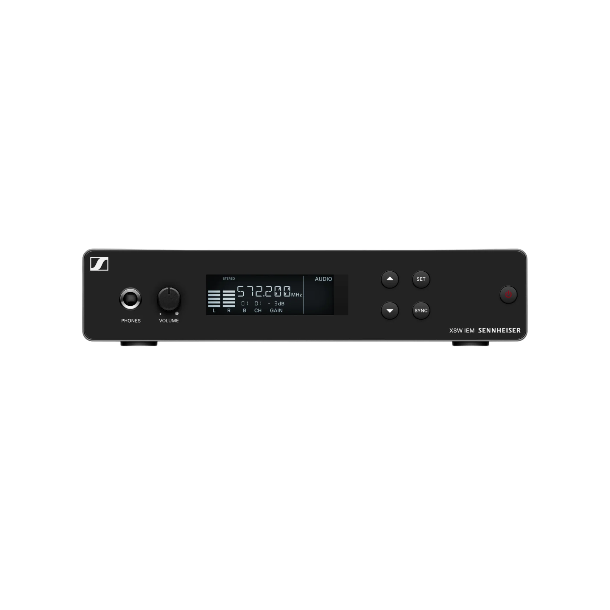 Sennheiser XSW IEM SR (C) Single half-rack stereo UHF transmitter, rugged metal housing – part of