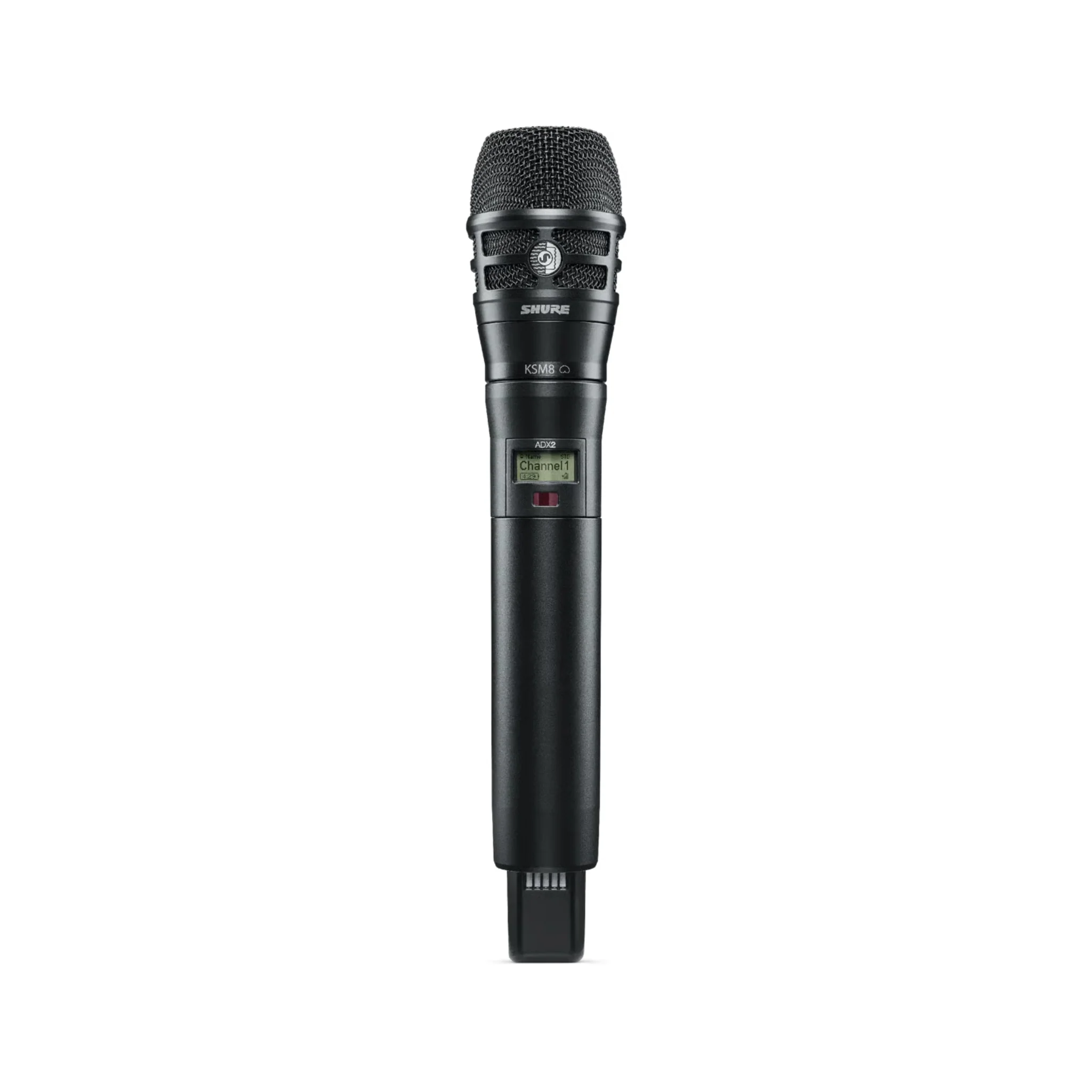 Shure Axient Digital handheld transmitter with KSM8 capsule (470-636 MHz) (black)