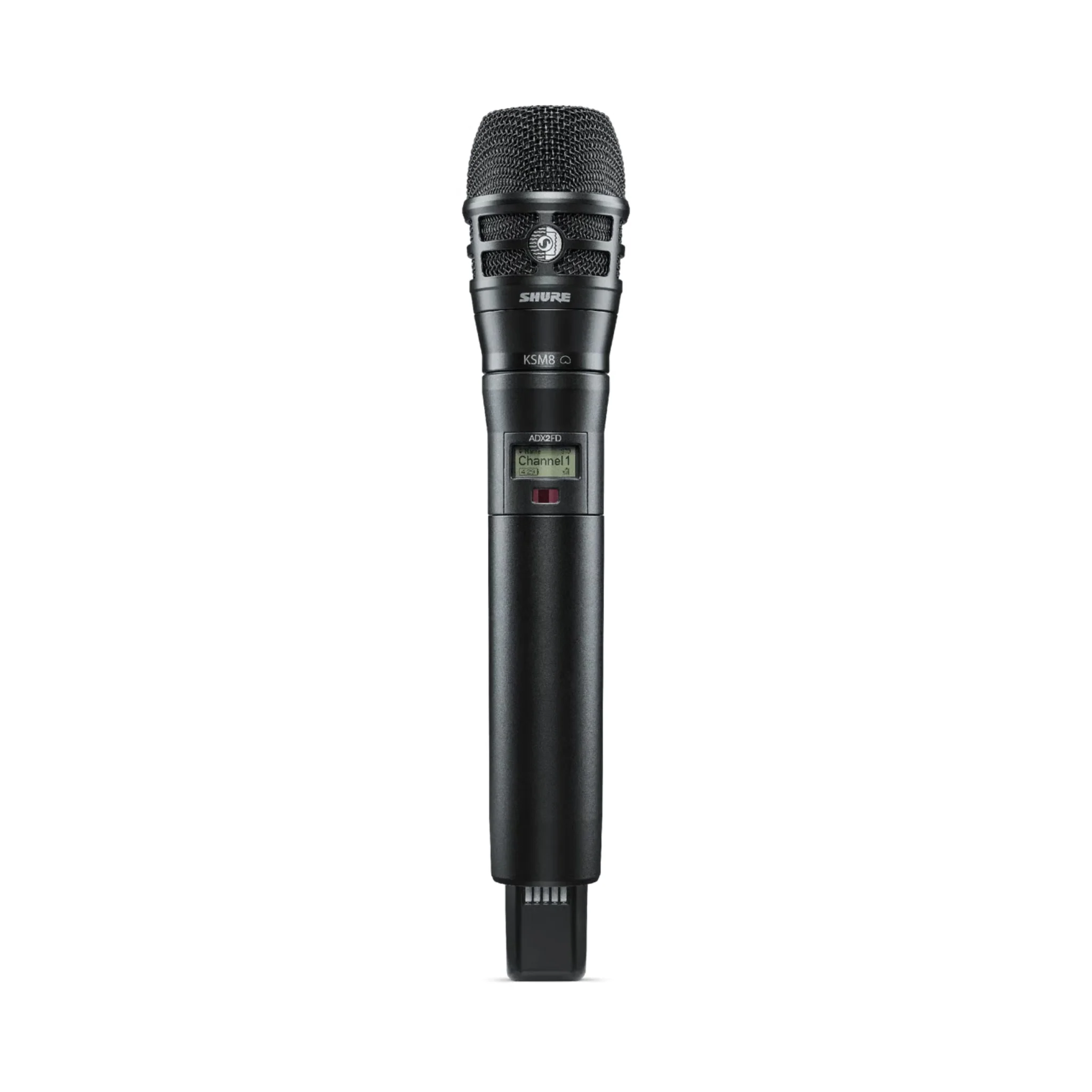 Shure Axient Digital handheld transmitter  with KSM8 capsule (470-636 MHz) (black)