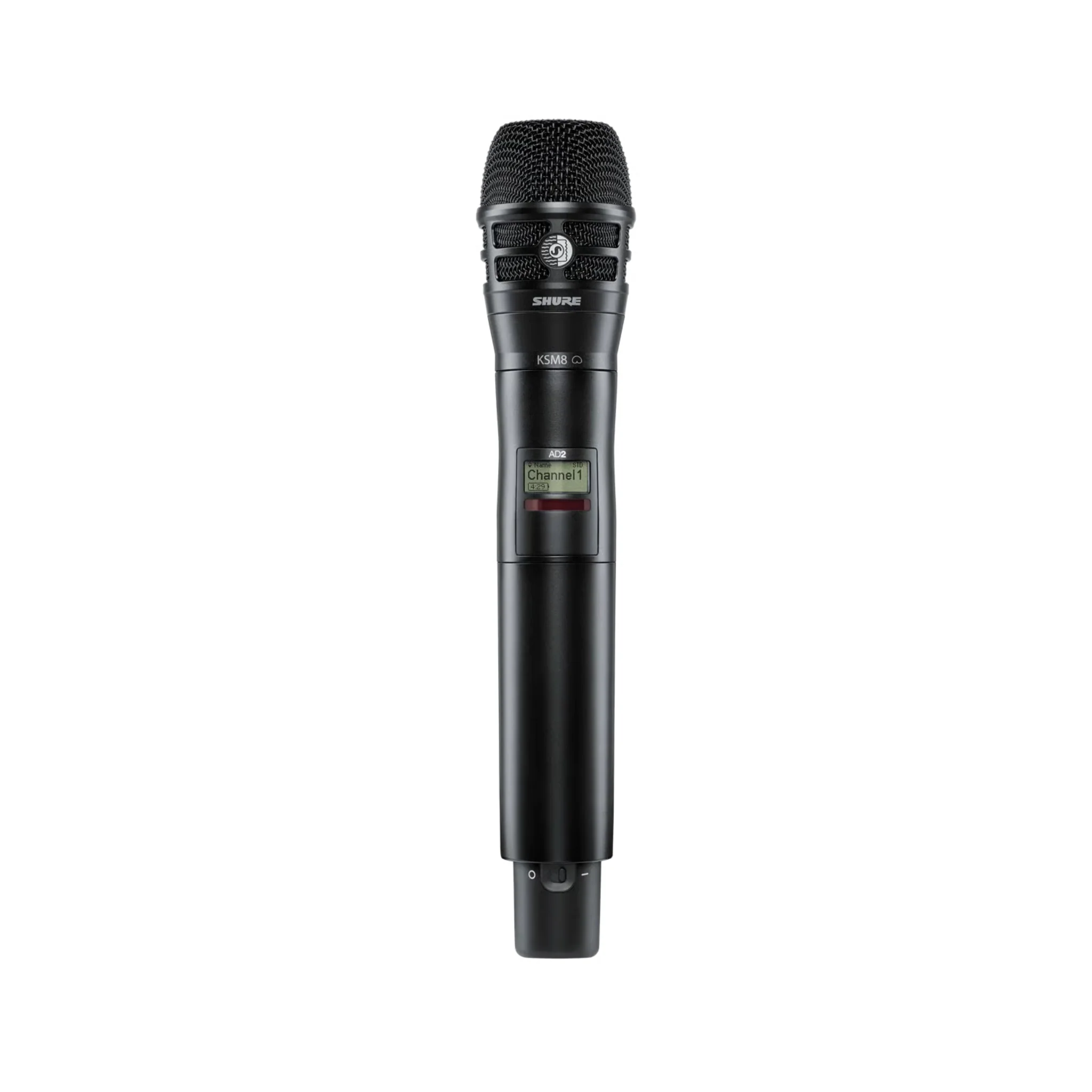 Shure Axient Digital handheld transmitter with KSM8 capsule (960-1000 MHz) (black)