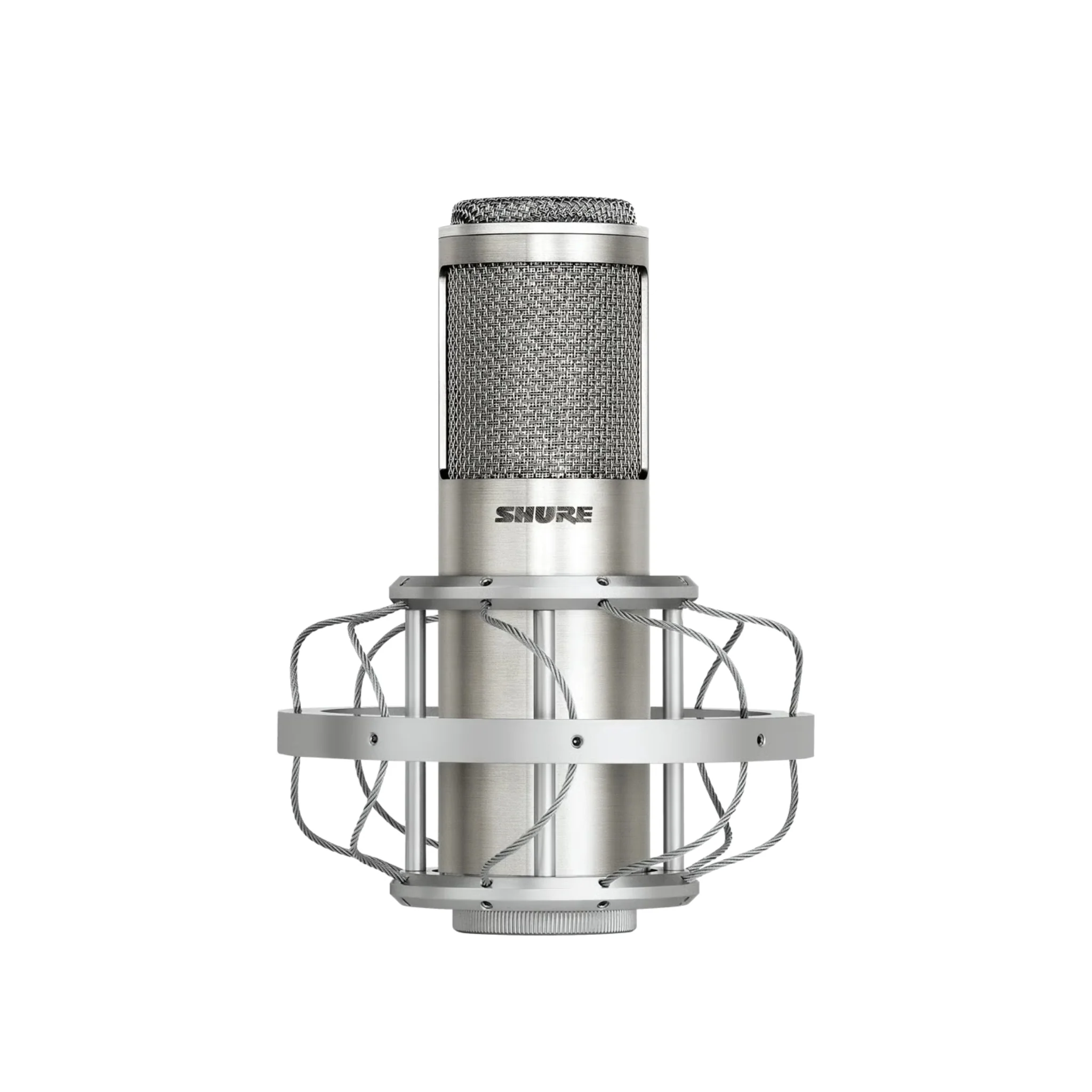Shure Bidirectional Ribbon Microphone with protective wooden case