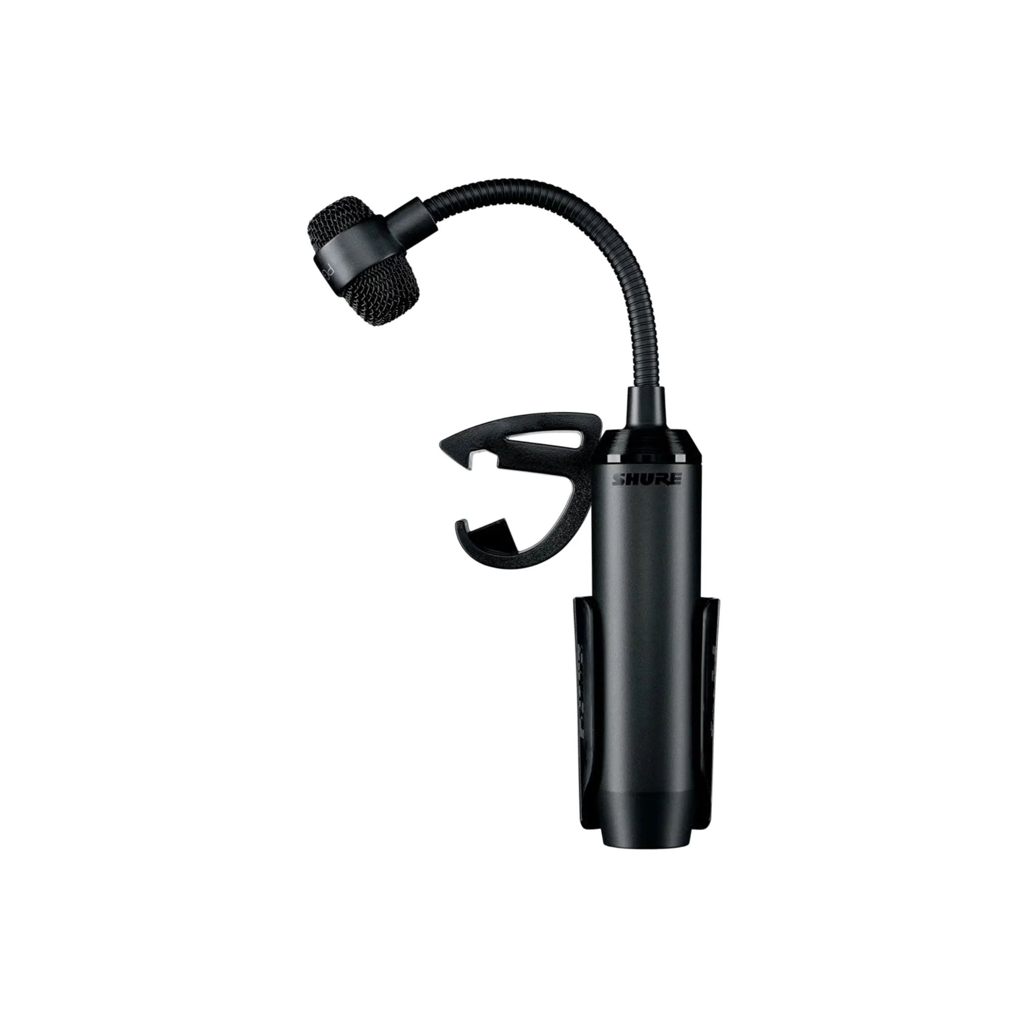 Shure Cardioid Condenser Microphone including  gooseneck, AP98DM drum mount & XLR cable