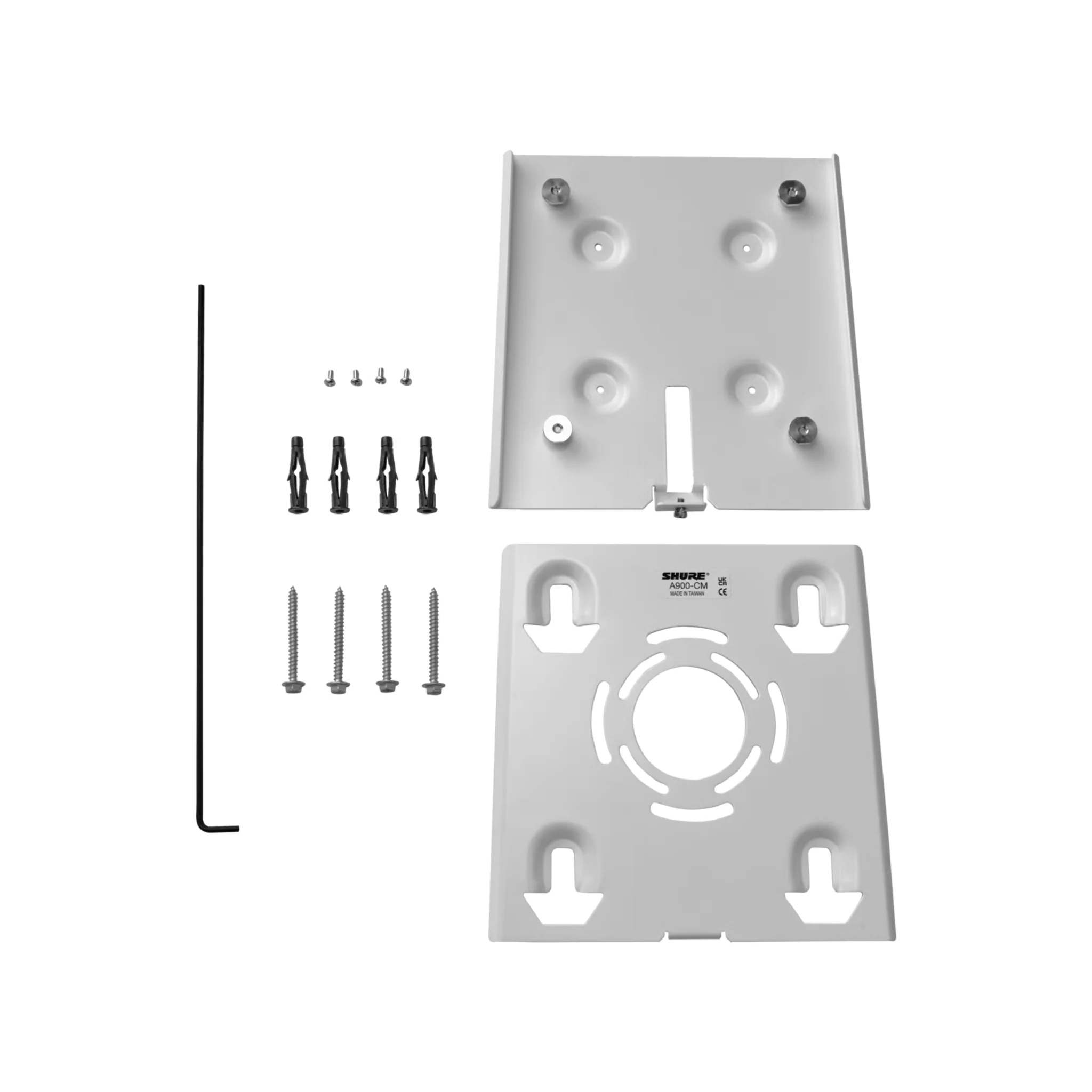 Shure Ceiling mount for MXA902, MXA 910 and MXA920 microphones