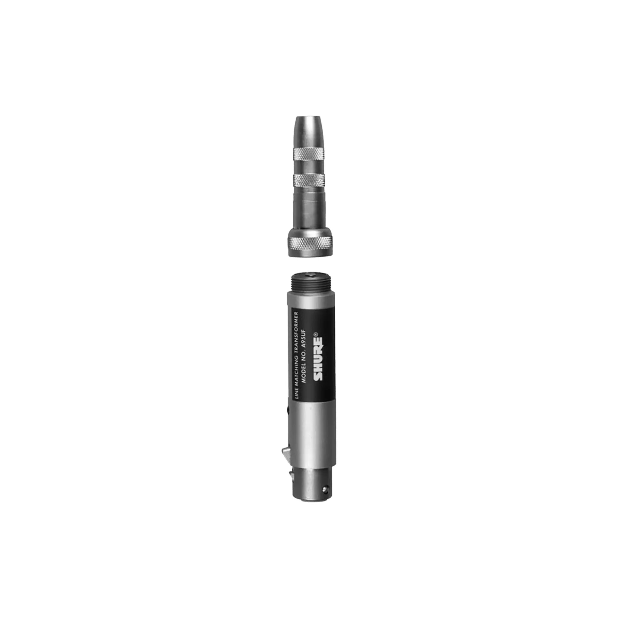 Shure Line matching transformer (female XLR to 1/4" male plug/female jack)