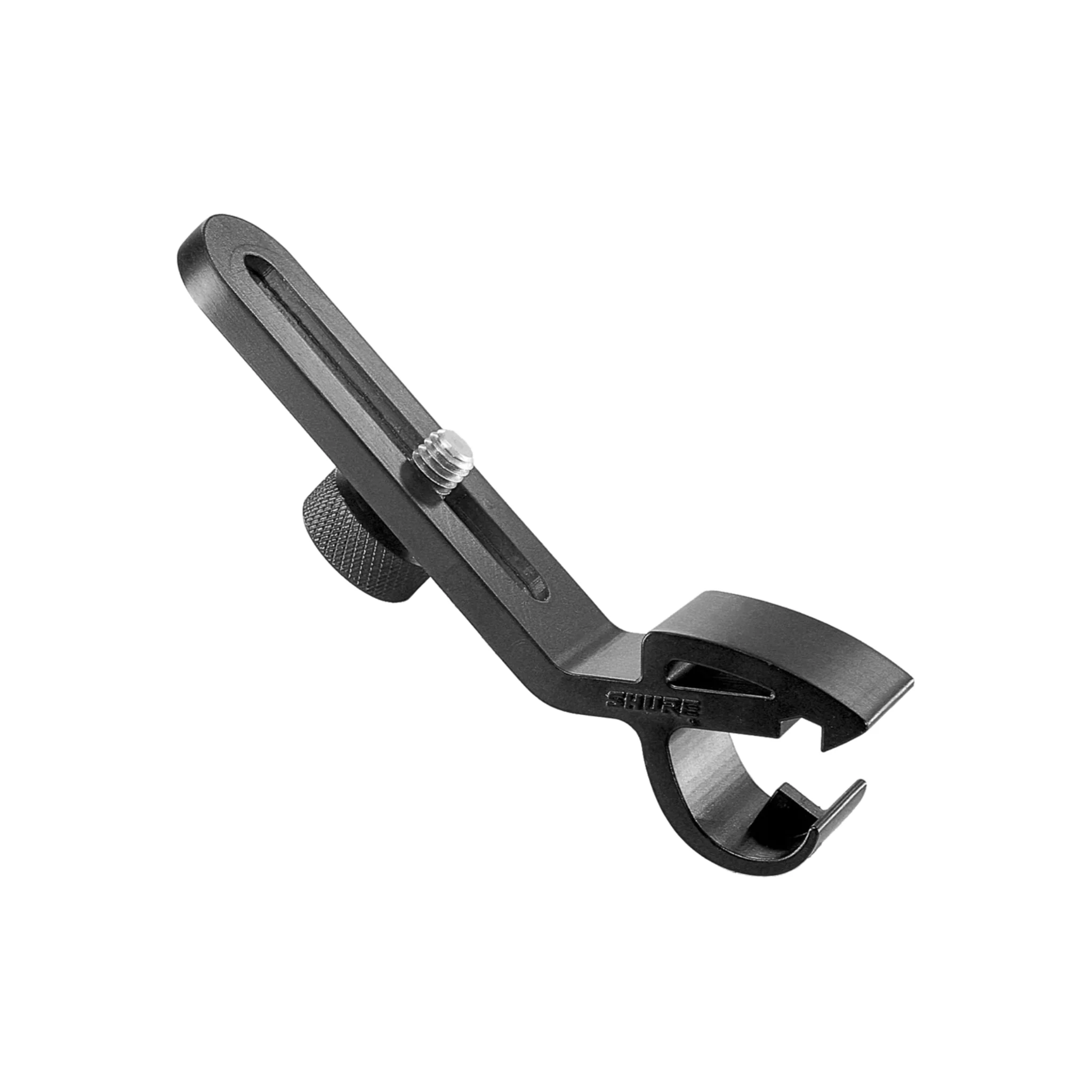 Shure Microphone Drum Rim Mount for all Microphone clips, high impact resistant plastic