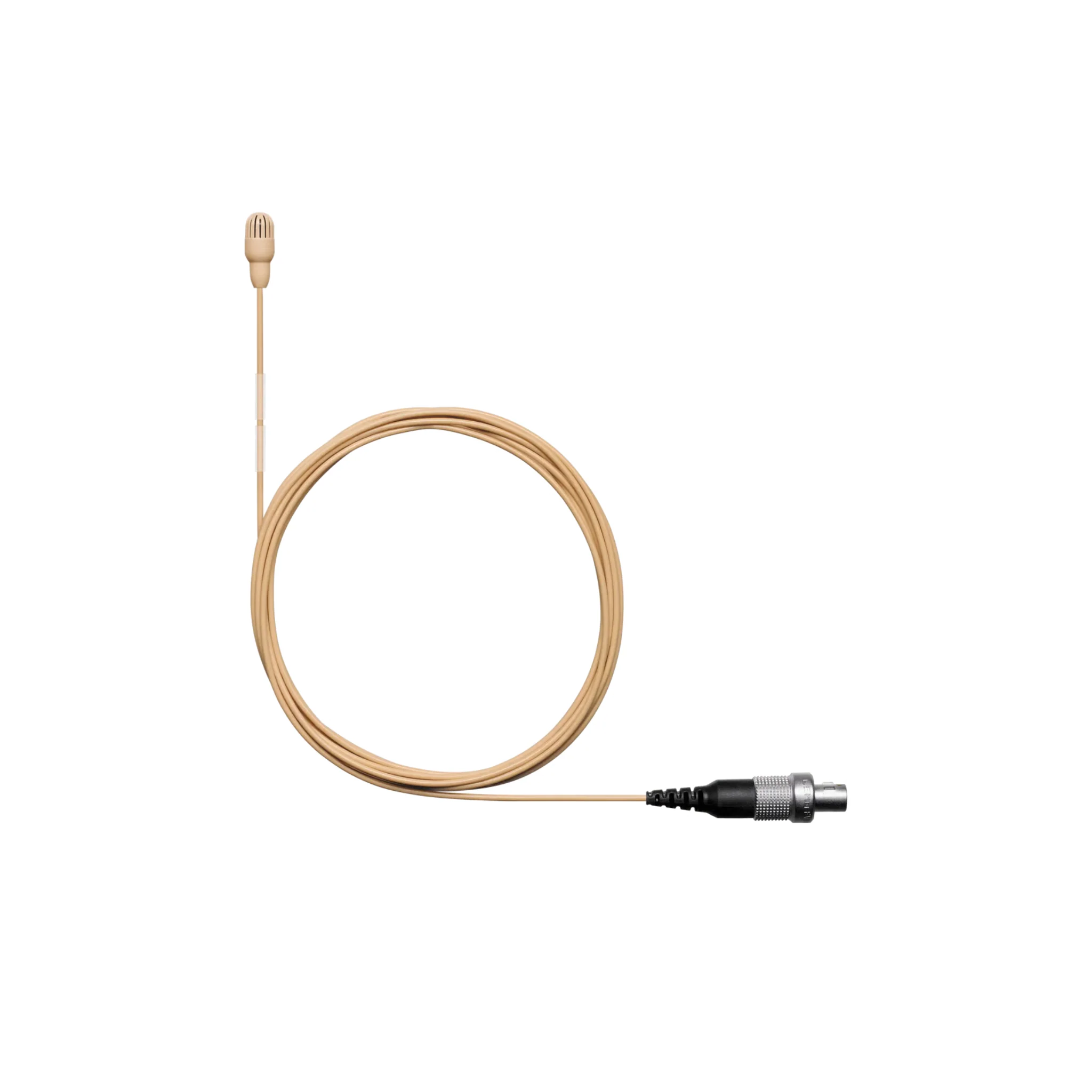 Shure Omnidirectional Condenser Microphone  (Low-sens) with 1.1mm cable & LEMO connector (Tan)