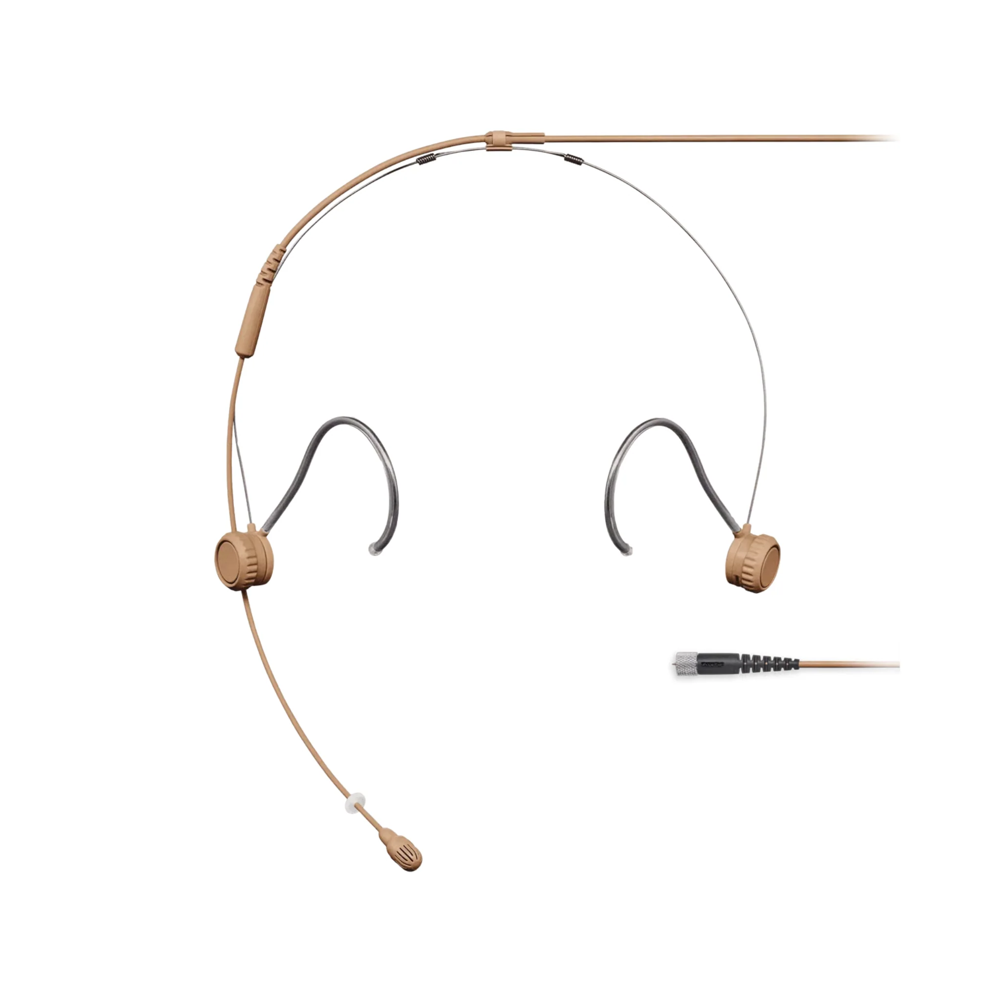 Shure Omnidirectional Condenser Microphone Headset with 1.6mm cable & MDOT connector (Cocoa)