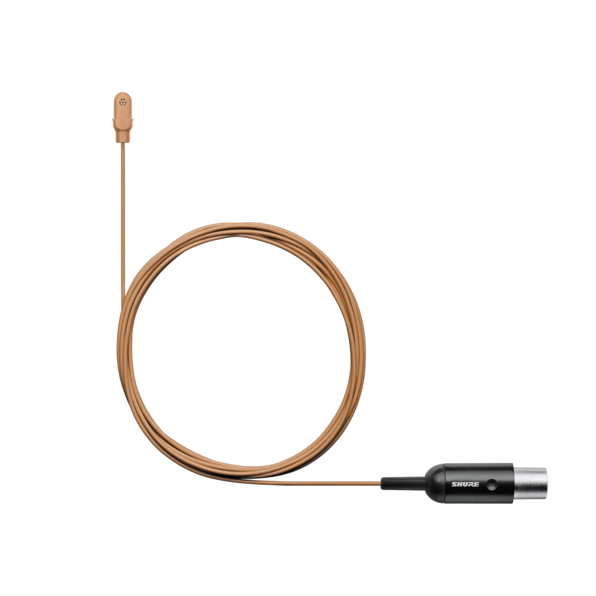 Shure Omnidirectional Condenser Microphone Lavalier with MTQG connector (Cocoa)