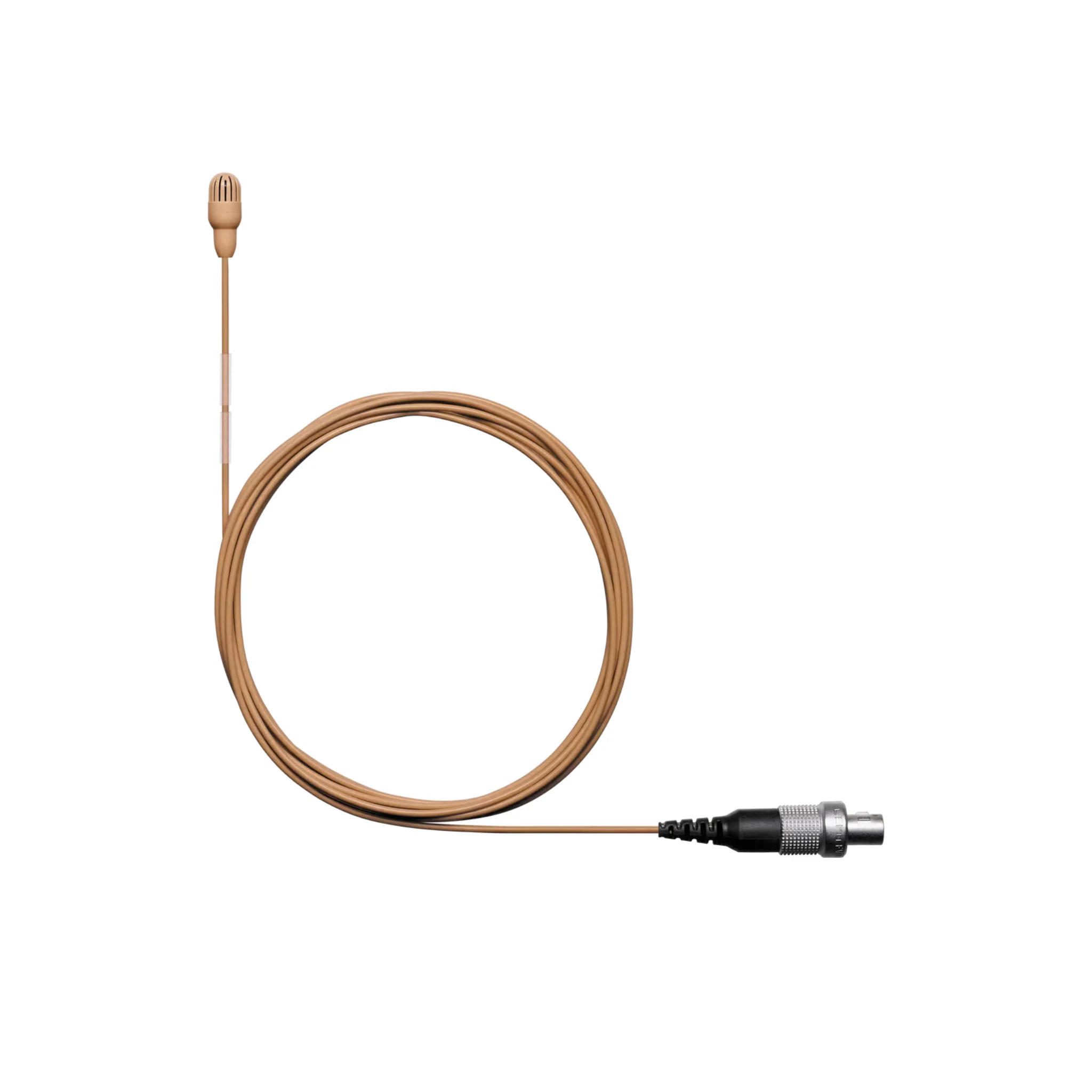 Shure Omnidirectional Condenser Microphone (Low-sens) with 1.1mm cable & LEMO connector (Cocoa)
