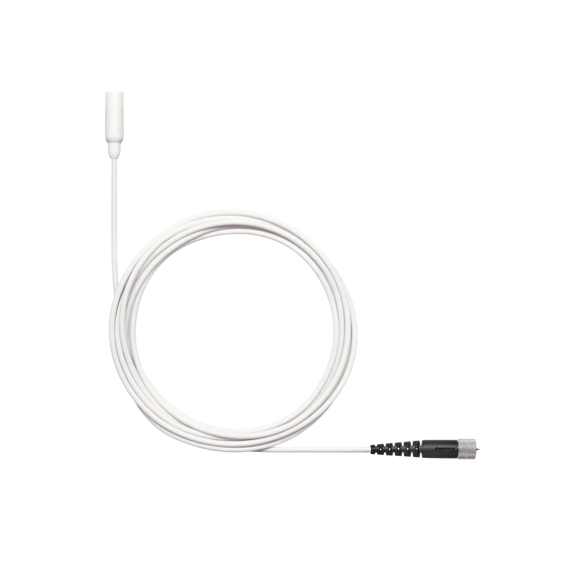 Shure Omnidirectional Condenser Microphone  (Low-sens) with 1.6mm cable & MDOT connector (White)