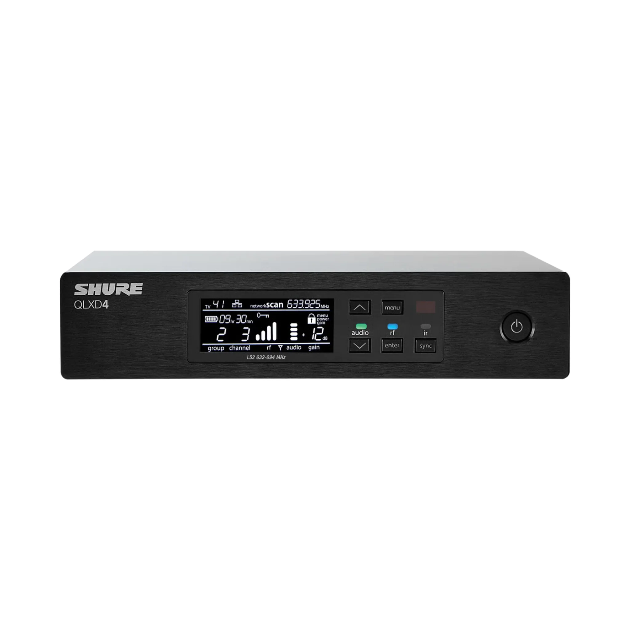 Shure QLX-D Wireless Receiver, Z18