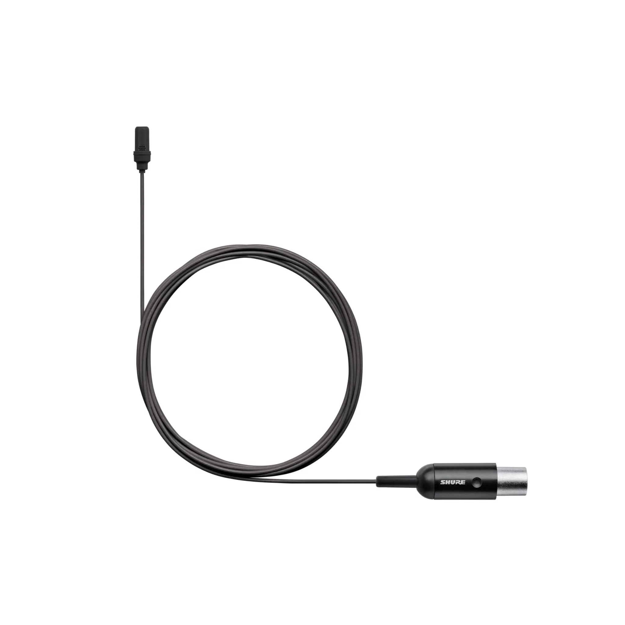 Shure UL4 UniPlex Cardioid Lavalier Microphone, MTQG, black